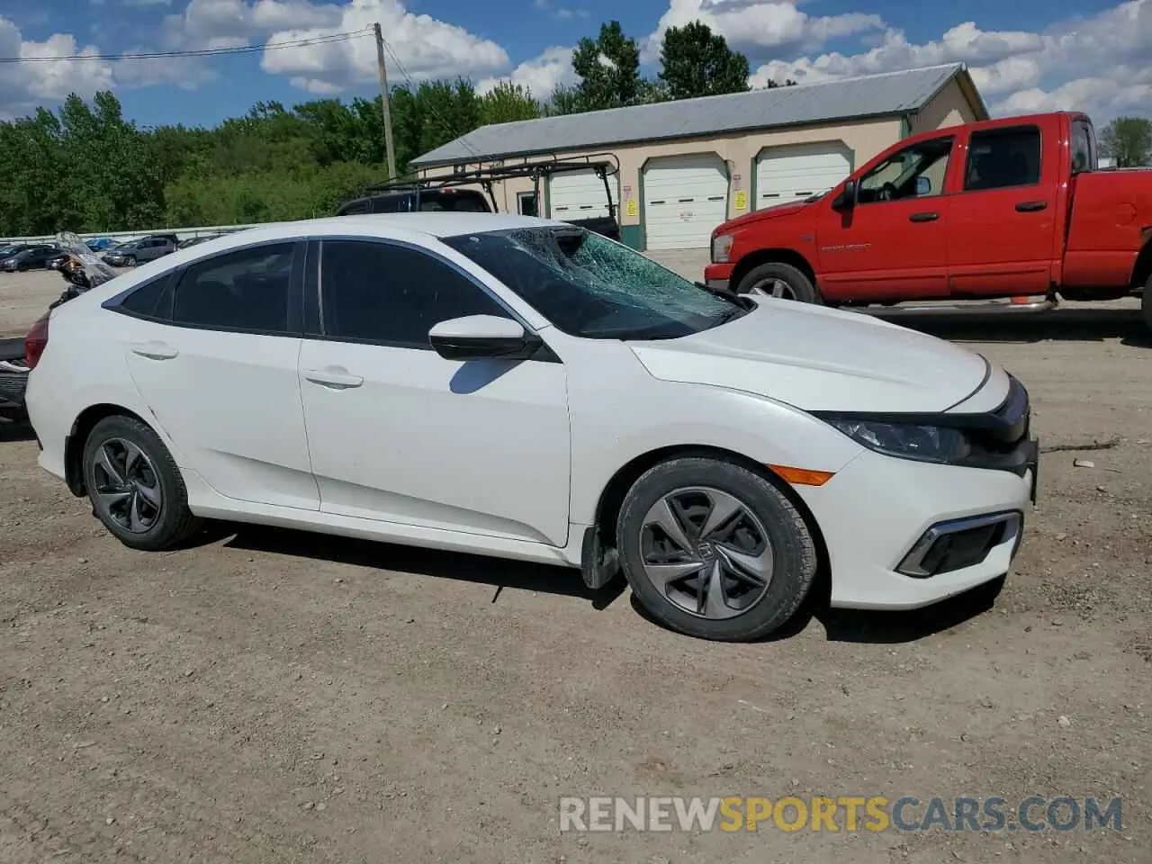 4 Photograph of a damaged car 2HGFC2F65MH511215 HONDA CIVIC 2021