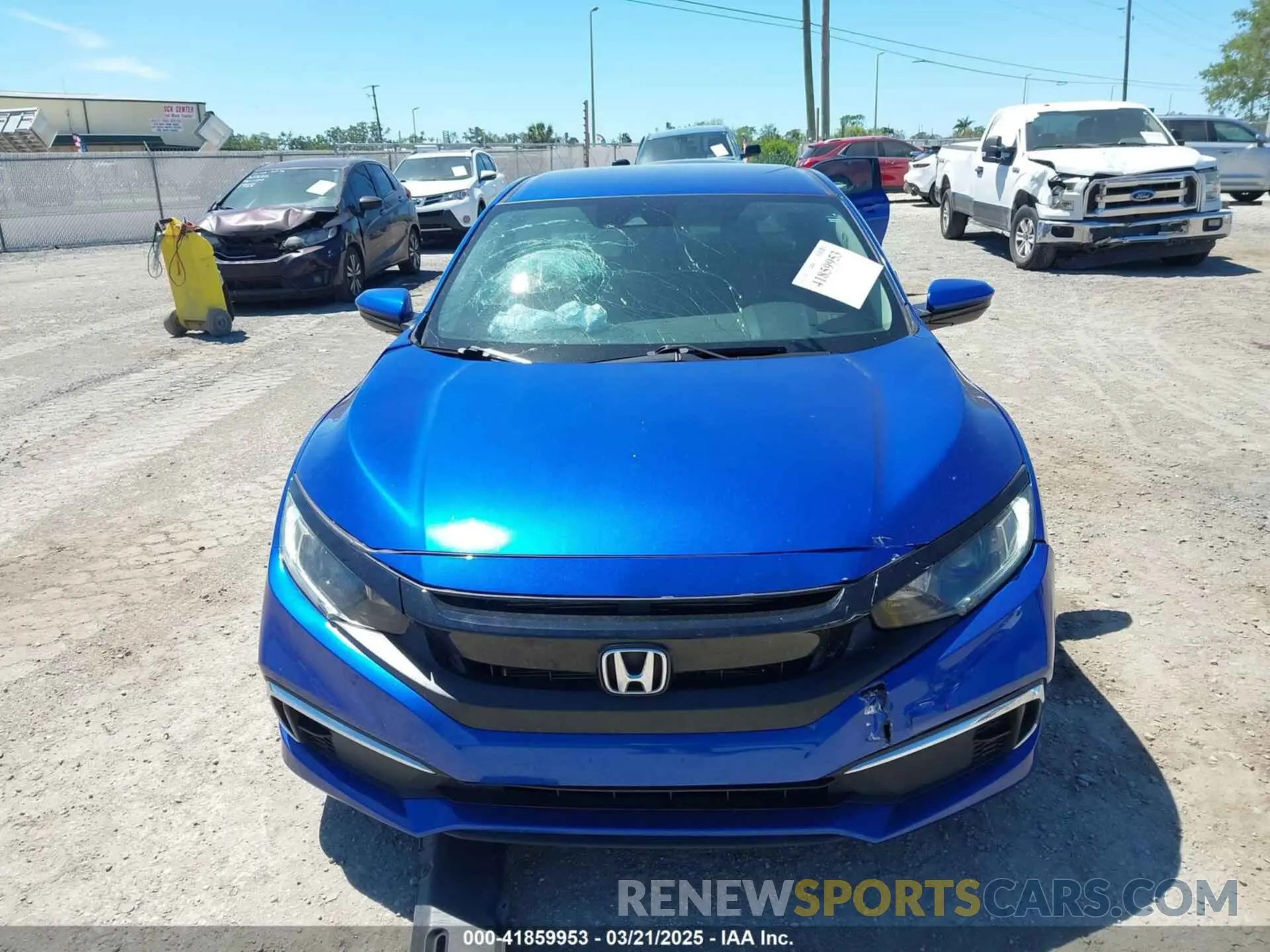 12 Photograph of a damaged car 2HGFC2F65MH518083 HONDA CIVIC 2021