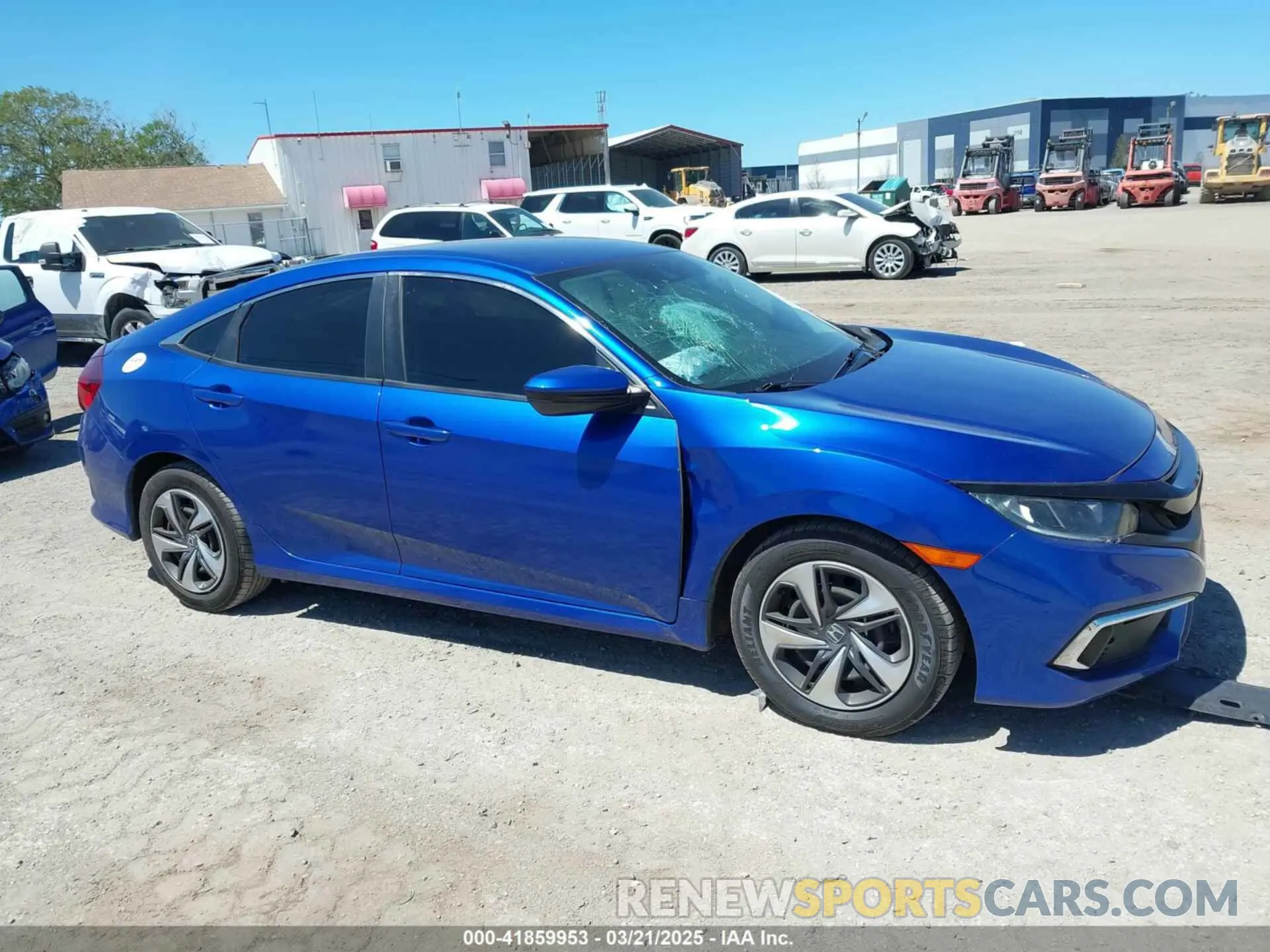 13 Photograph of a damaged car 2HGFC2F65MH518083 HONDA CIVIC 2021