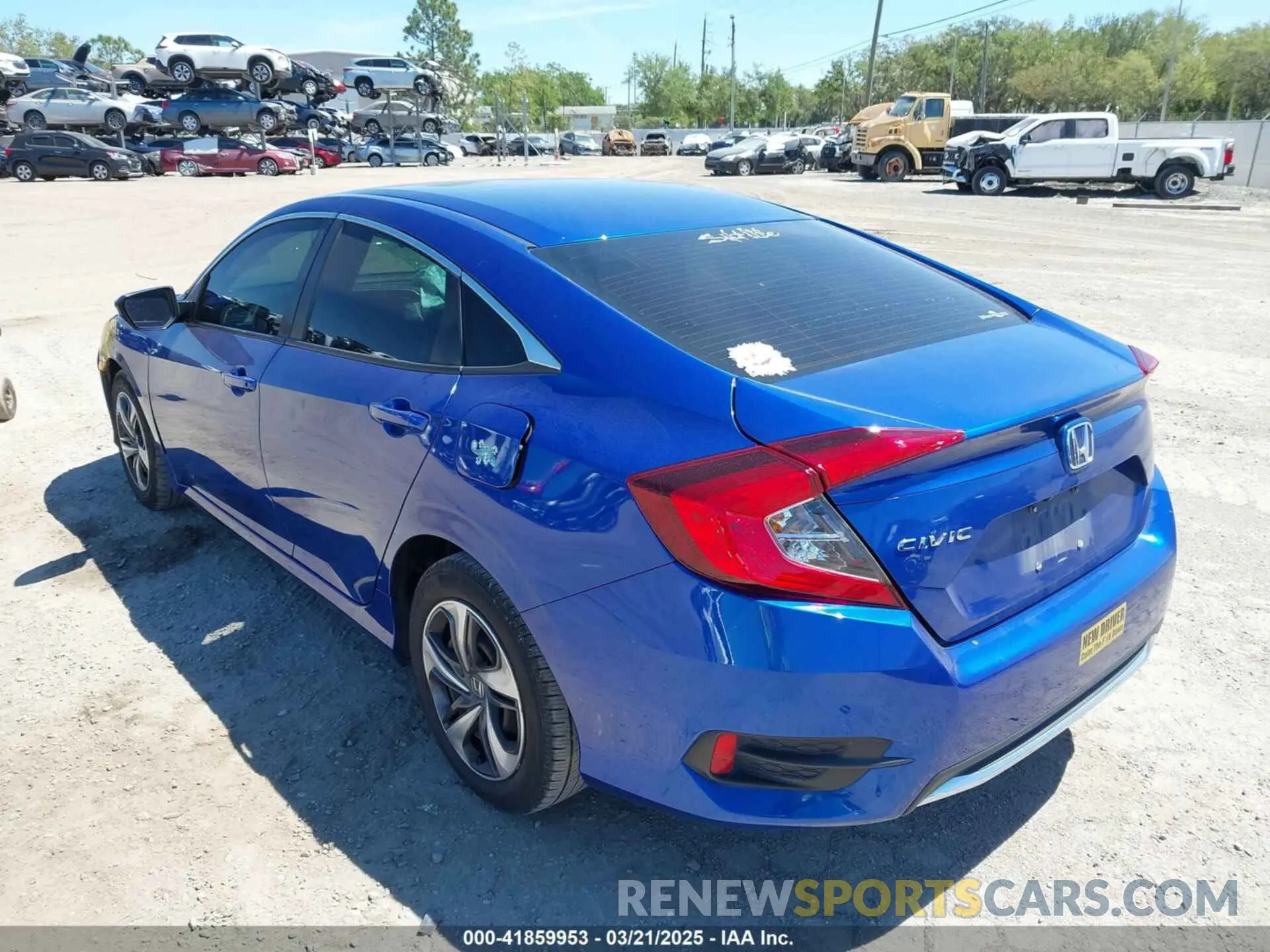 3 Photograph of a damaged car 2HGFC2F65MH518083 HONDA CIVIC 2021