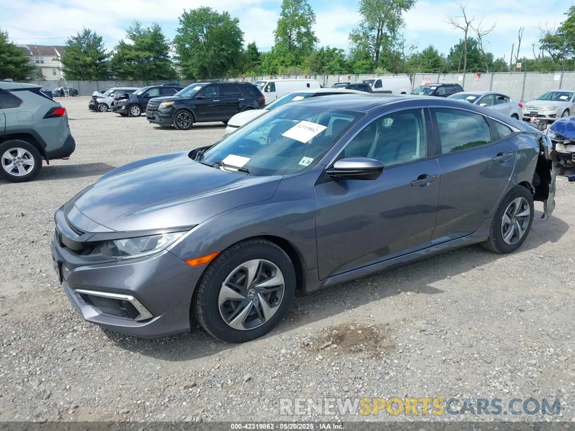 2 Photograph of a damaged car 2HGFC2F65MH525423 HONDA CIVIC 2021