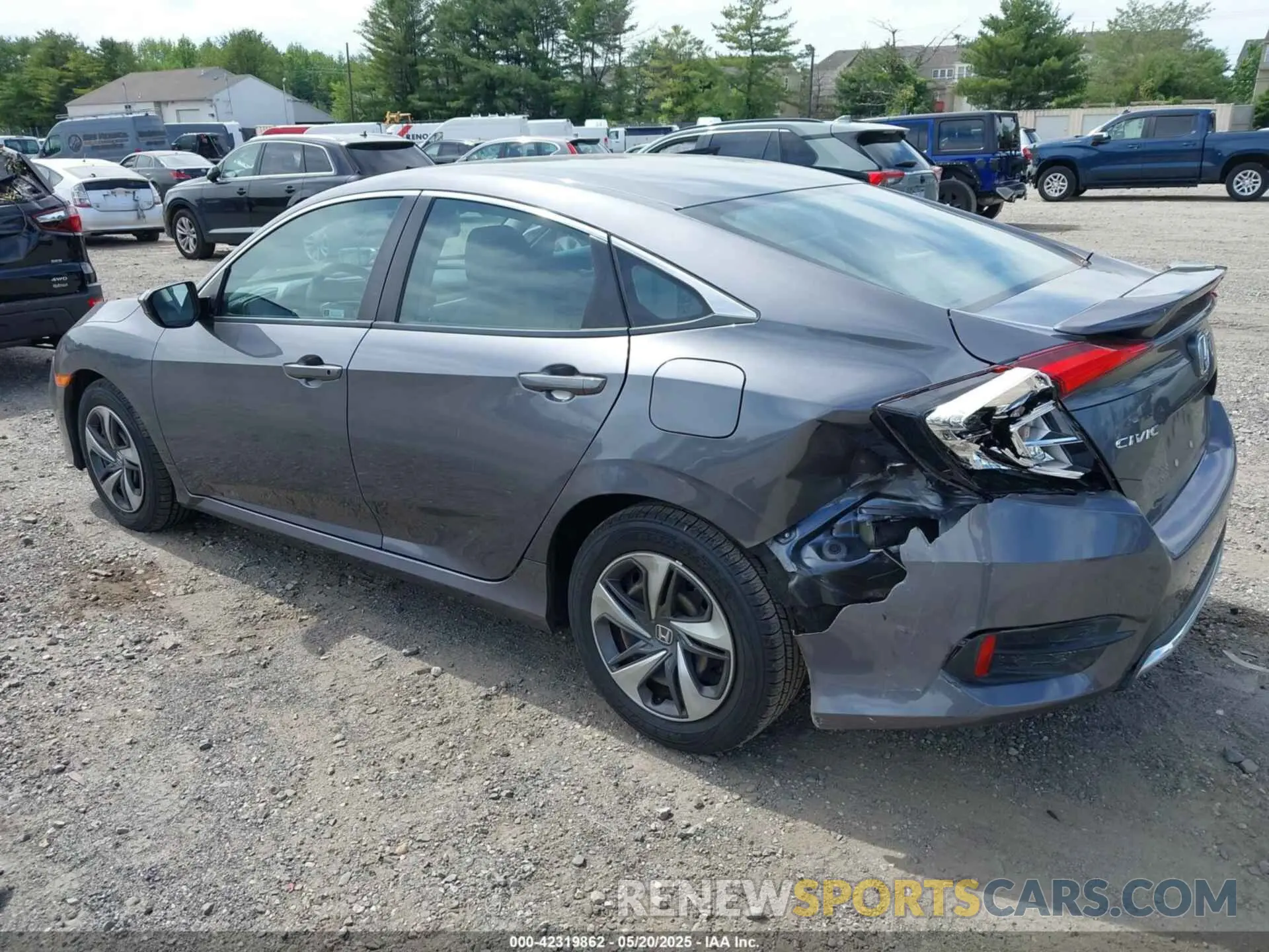3 Photograph of a damaged car 2HGFC2F65MH525423 HONDA CIVIC 2021