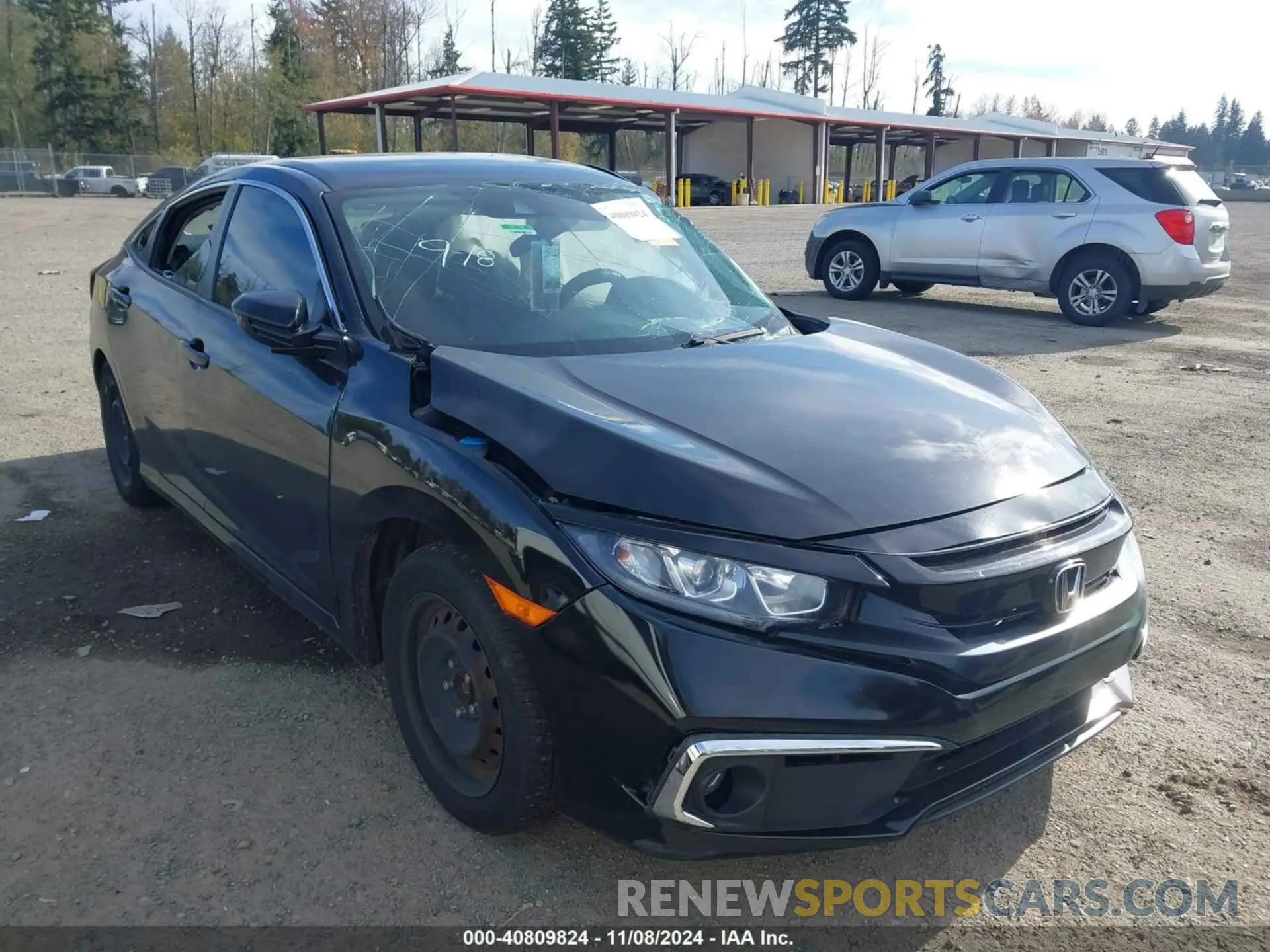 1 Photograph of a damaged car 2HGFC2F66MH517914 HONDA CIVIC 2021