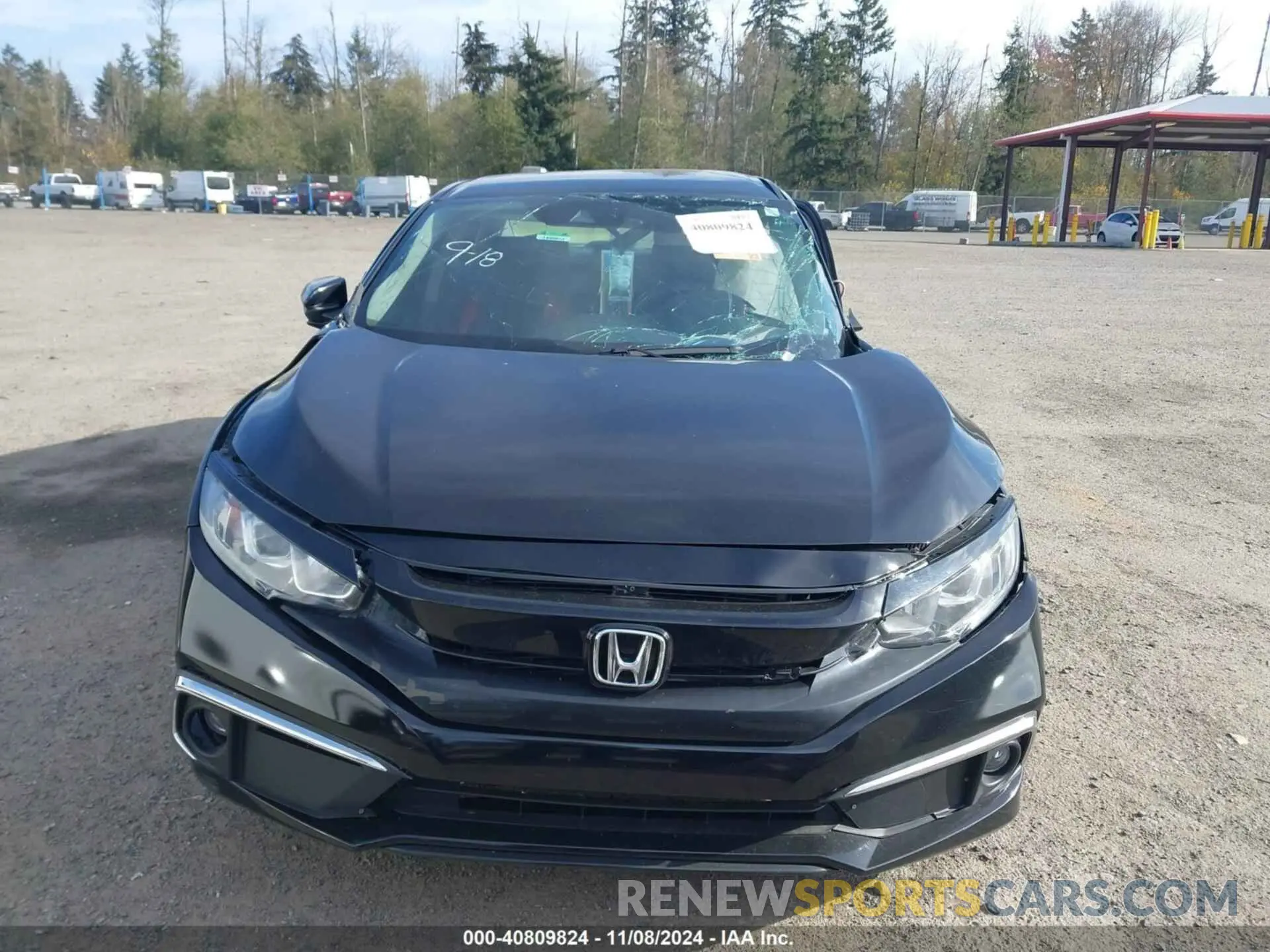 12 Photograph of a damaged car 2HGFC2F66MH517914 HONDA CIVIC 2021