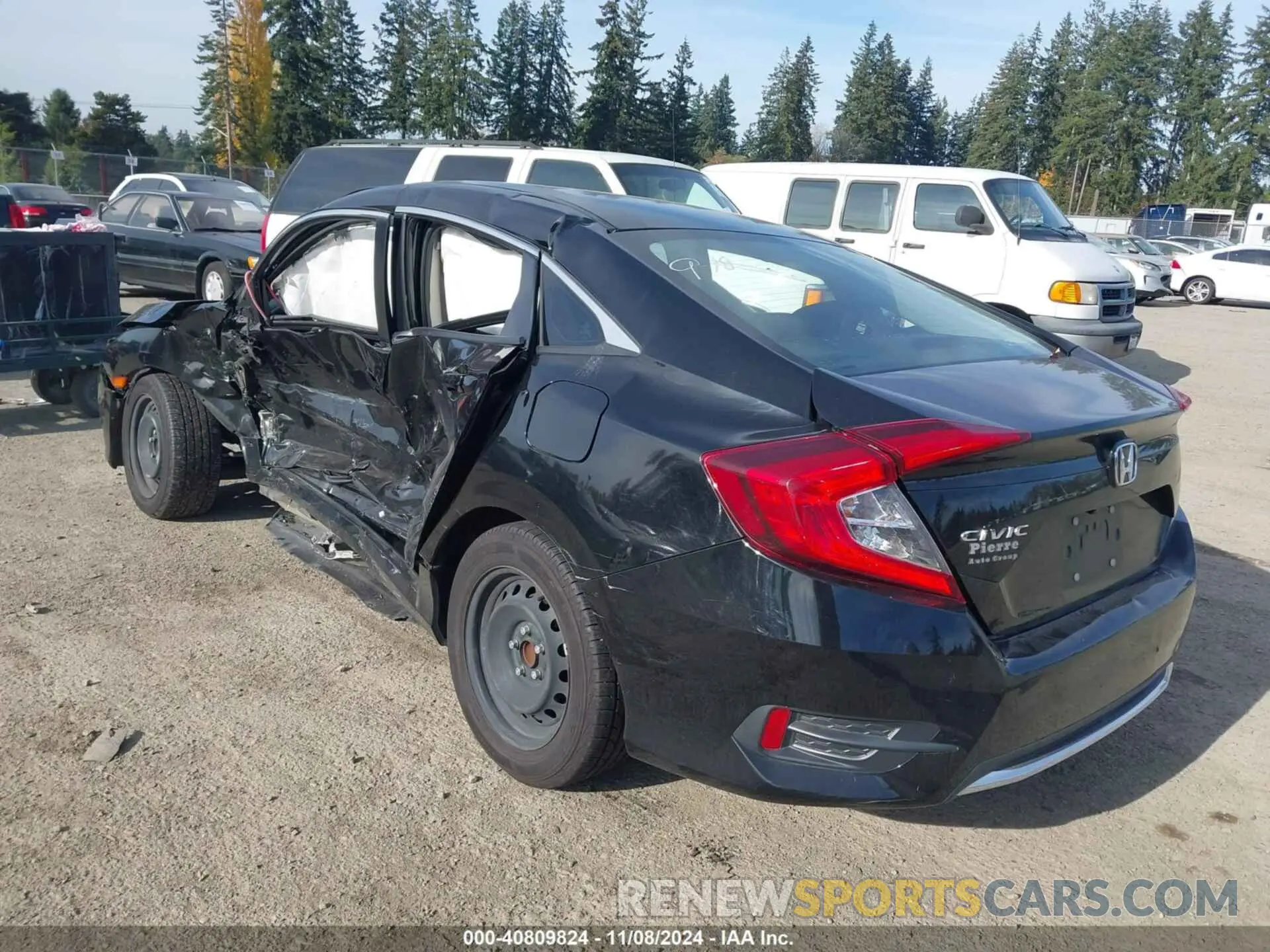 3 Photograph of a damaged car 2HGFC2F66MH517914 HONDA CIVIC 2021
