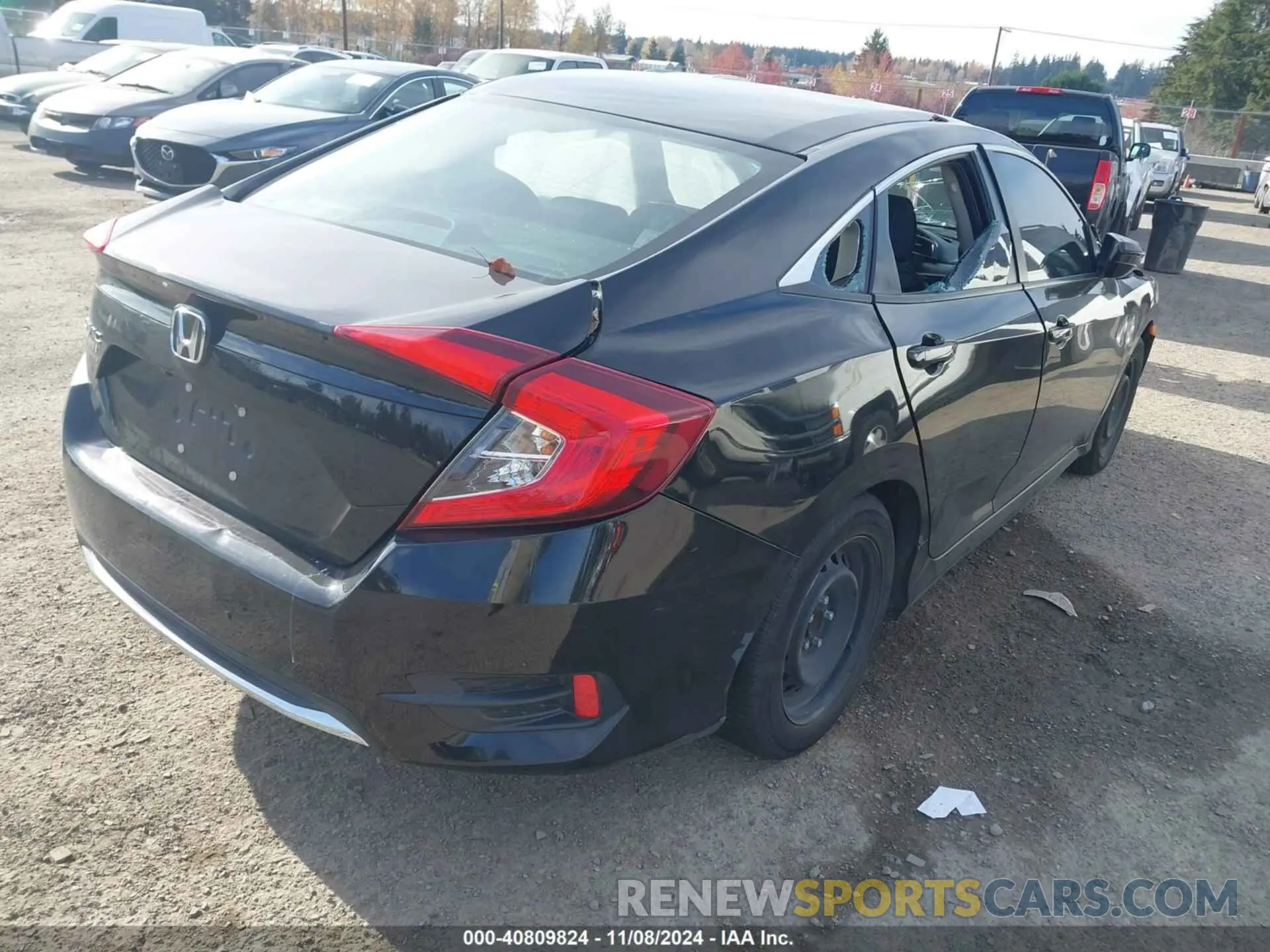 4 Photograph of a damaged car 2HGFC2F66MH517914 HONDA CIVIC 2021