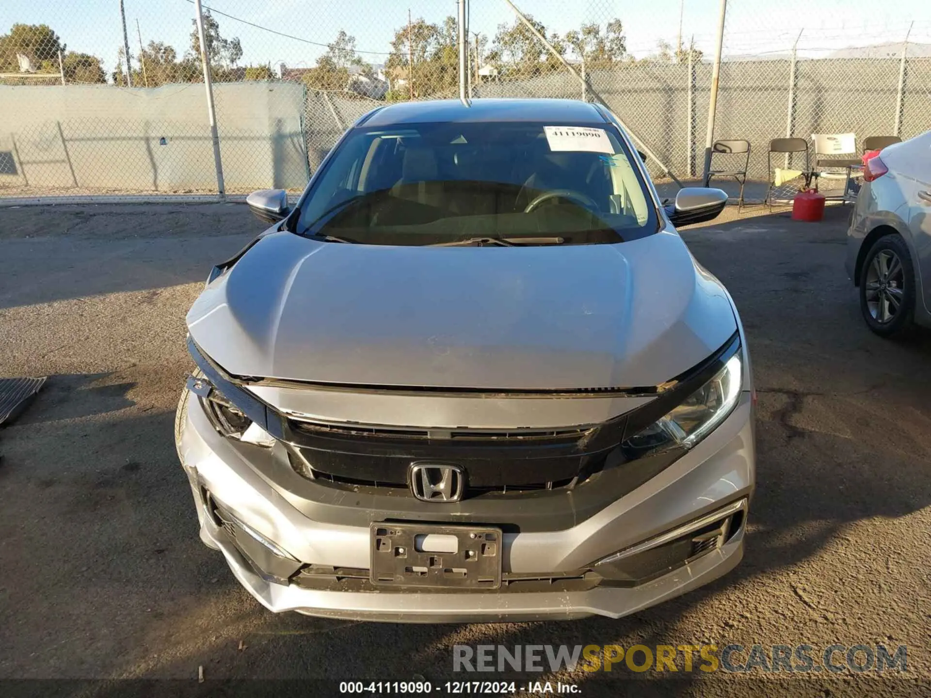 12 Photograph of a damaged car 2HGFC2F66MH524331 HONDA CIVIC 2021