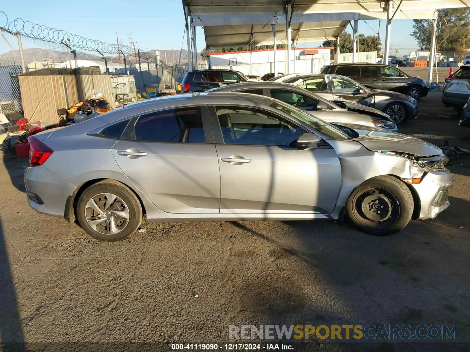 13 Photograph of a damaged car 2HGFC2F66MH524331 HONDA CIVIC 2021