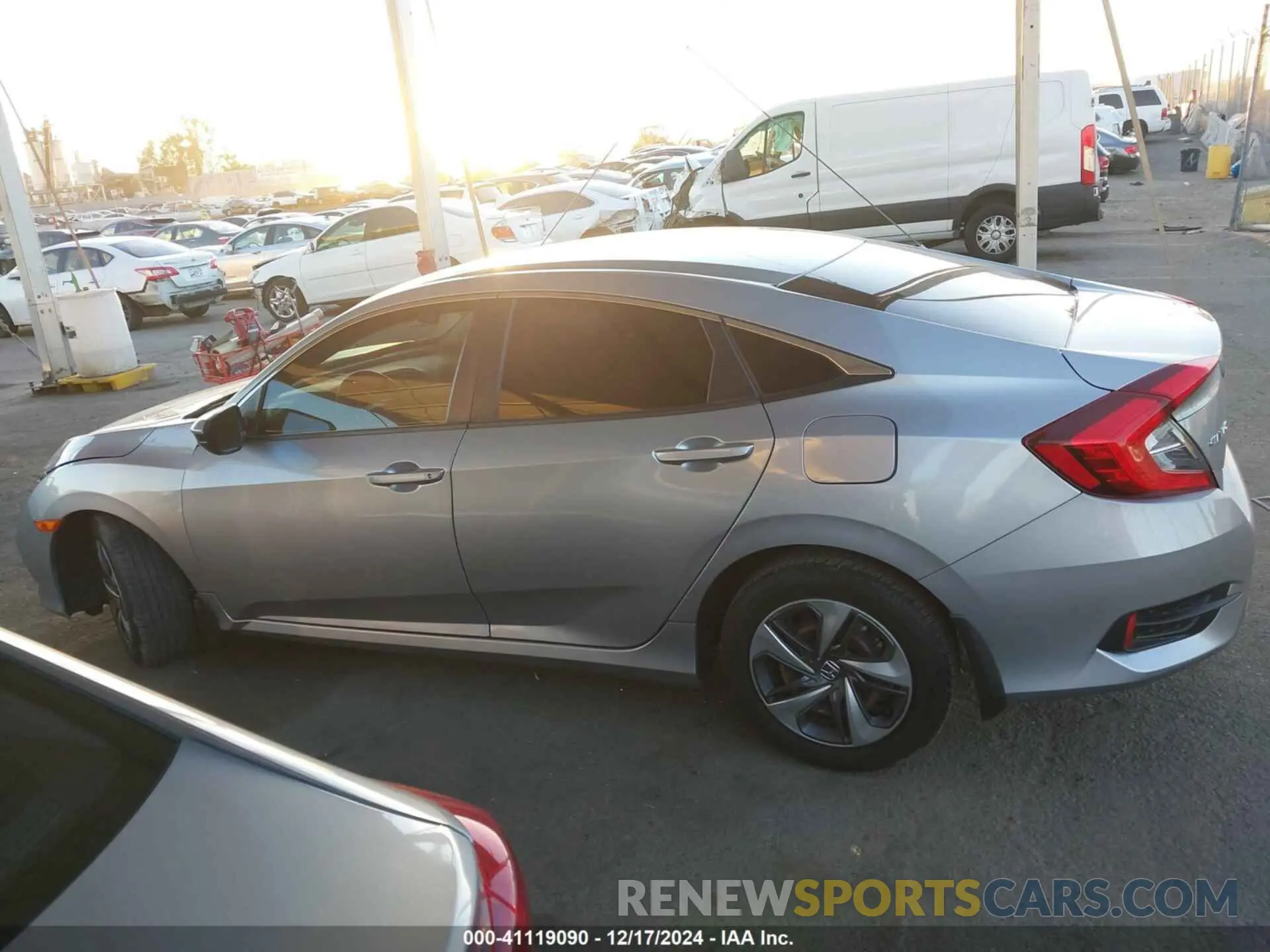 14 Photograph of a damaged car 2HGFC2F66MH524331 HONDA CIVIC 2021