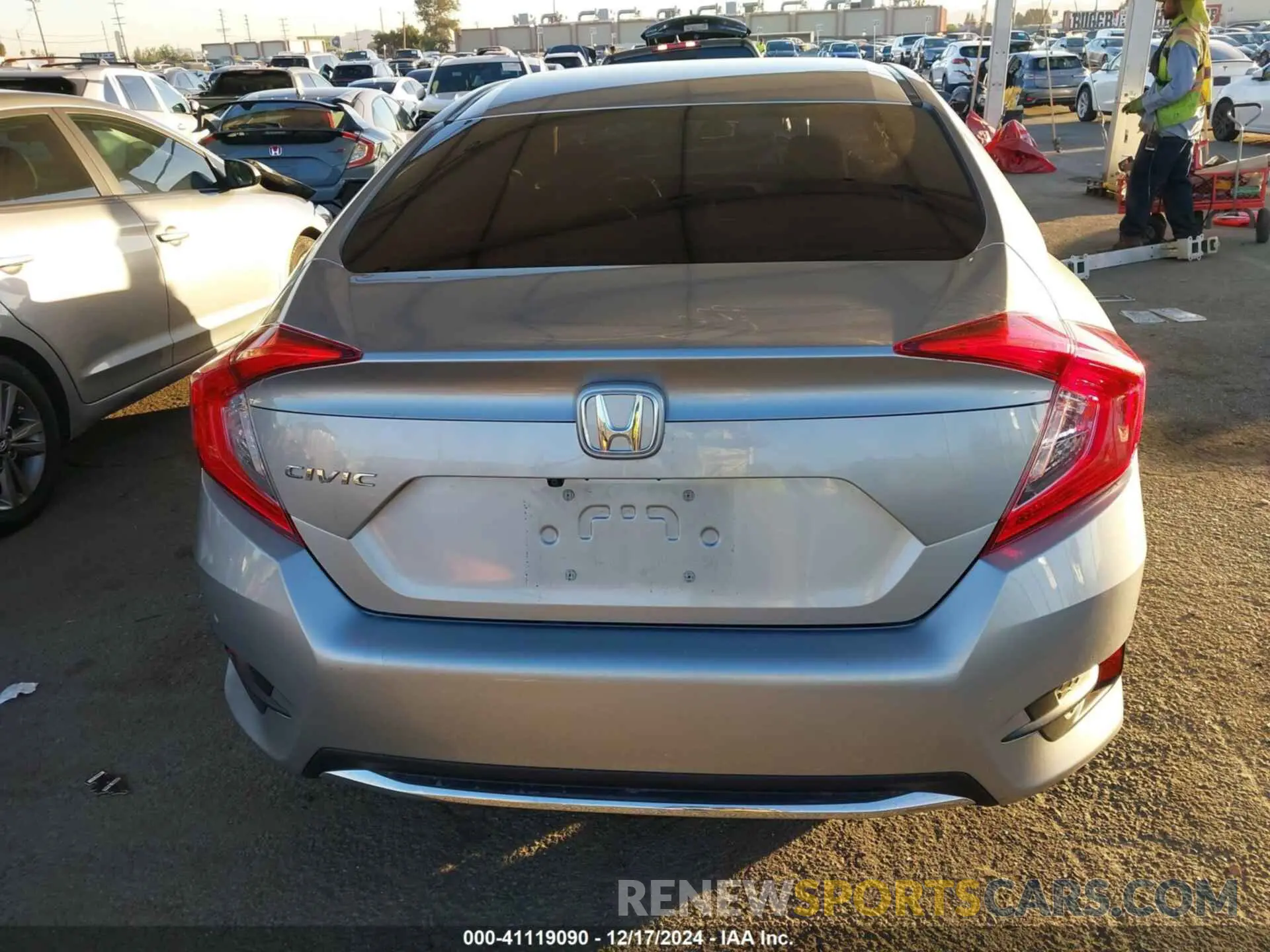 16 Photograph of a damaged car 2HGFC2F66MH524331 HONDA CIVIC 2021