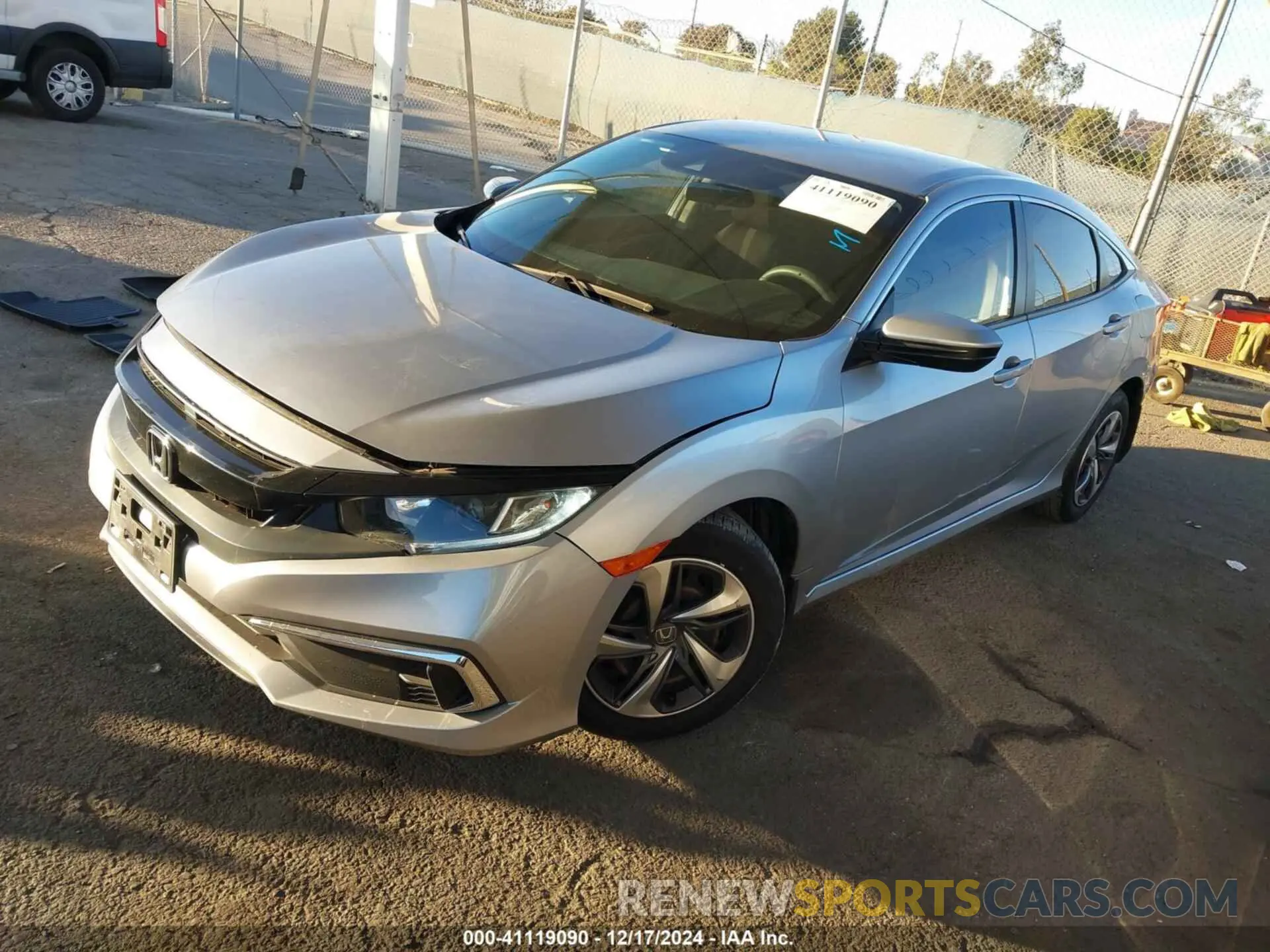 2 Photograph of a damaged car 2HGFC2F66MH524331 HONDA CIVIC 2021