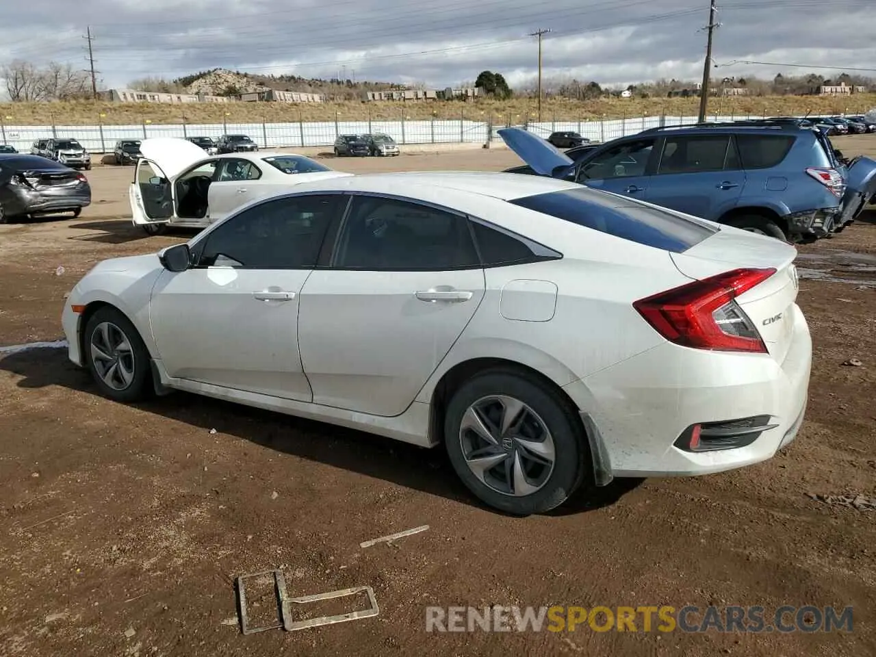 2 Photograph of a damaged car 2HGFC2F66MH536883 HONDA CIVIC 2021