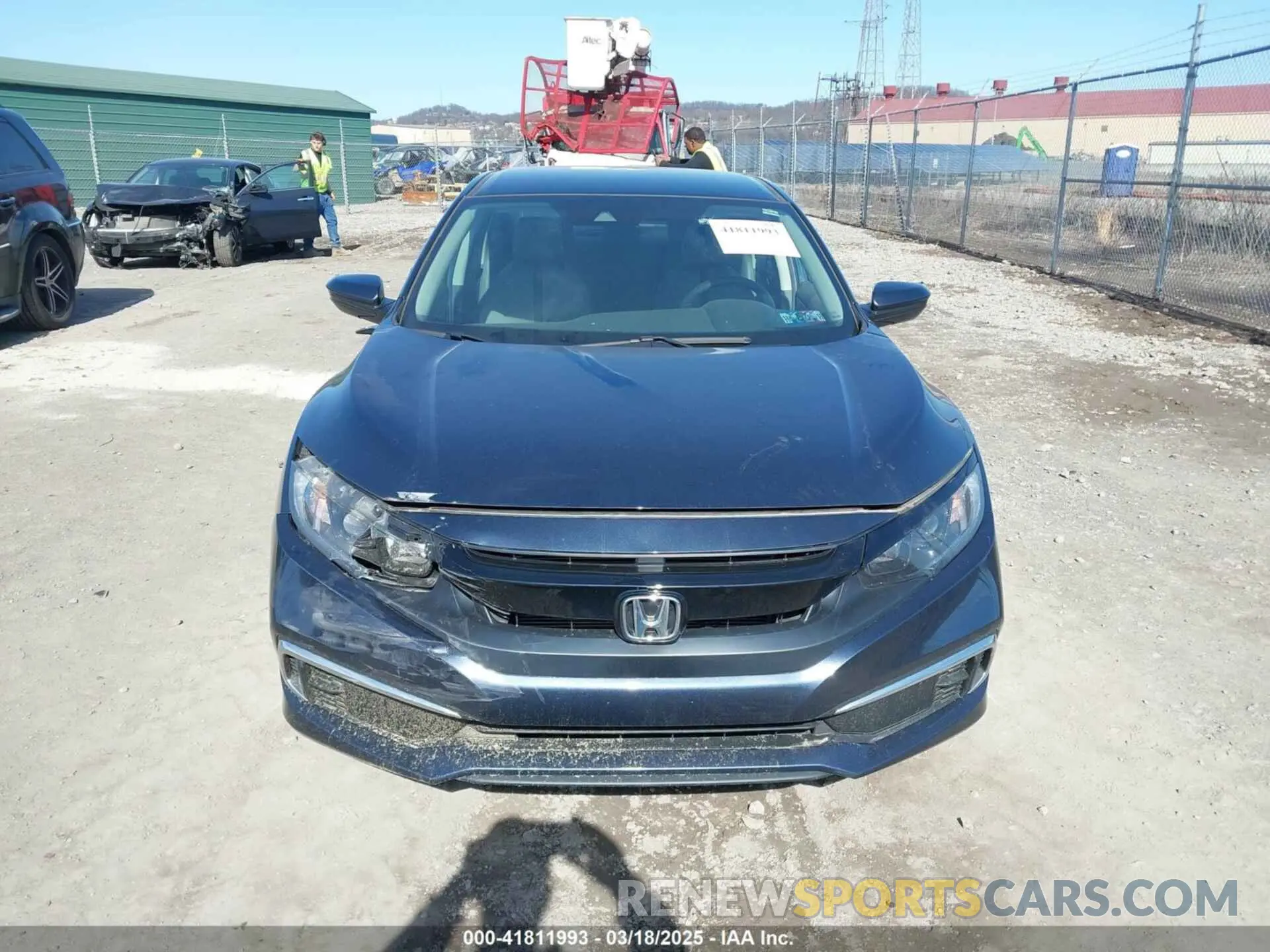 13 Photograph of a damaged car 2HGFC2F66MH547284 HONDA CIVIC 2021