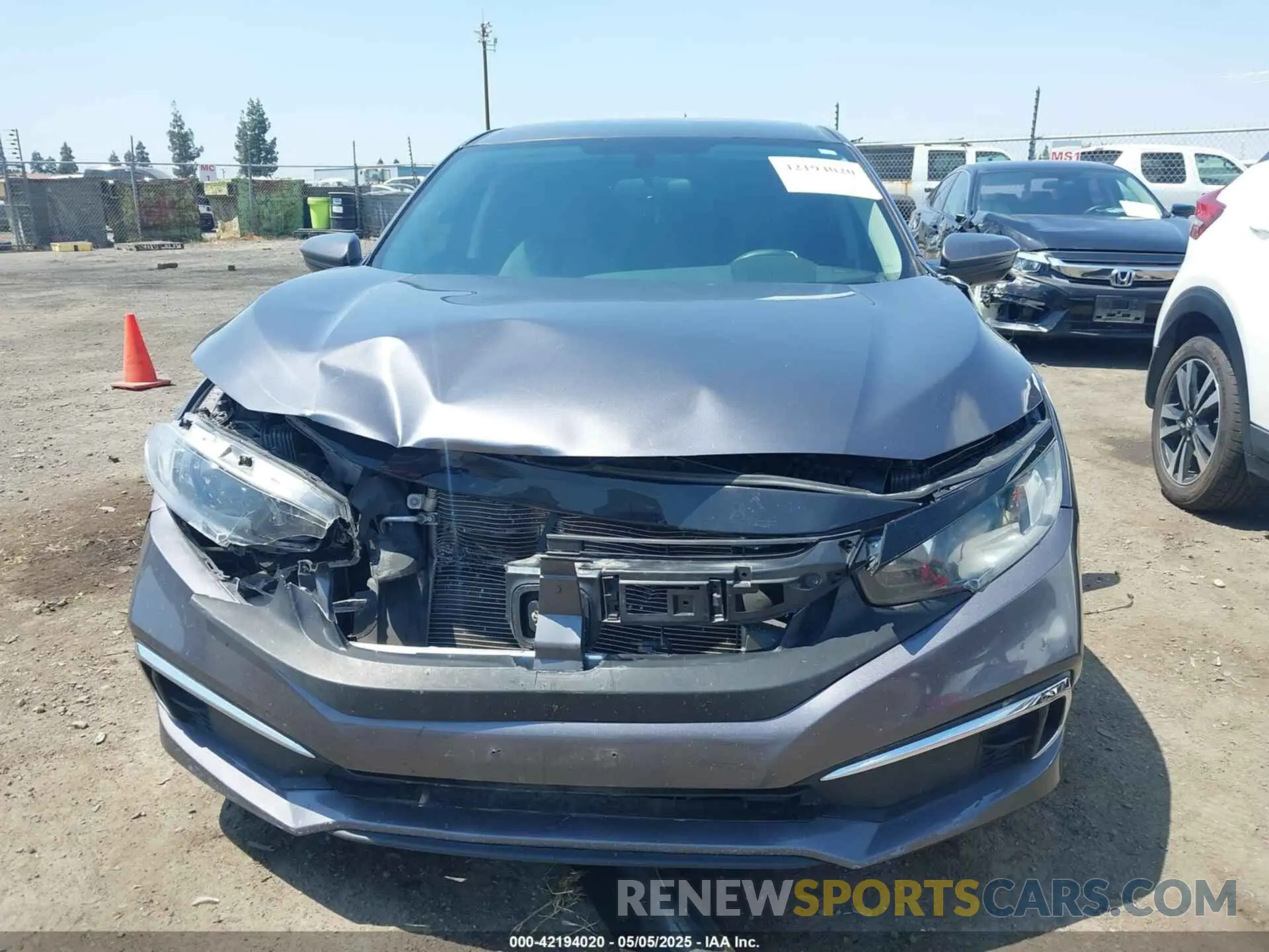 12 Photograph of a damaged car 2HGFC2F66MH559998 HONDA CIVIC 2021