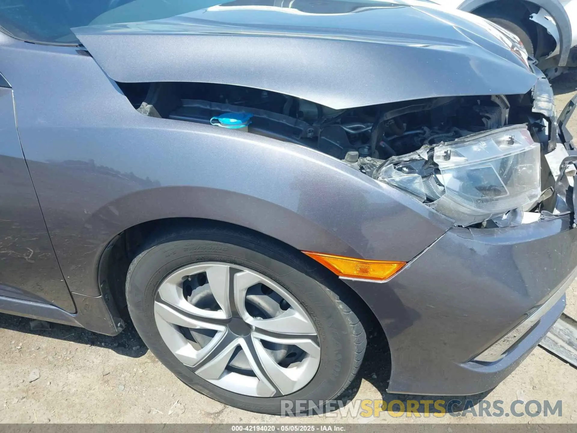 17 Photograph of a damaged car 2HGFC2F66MH559998 HONDA CIVIC 2021
