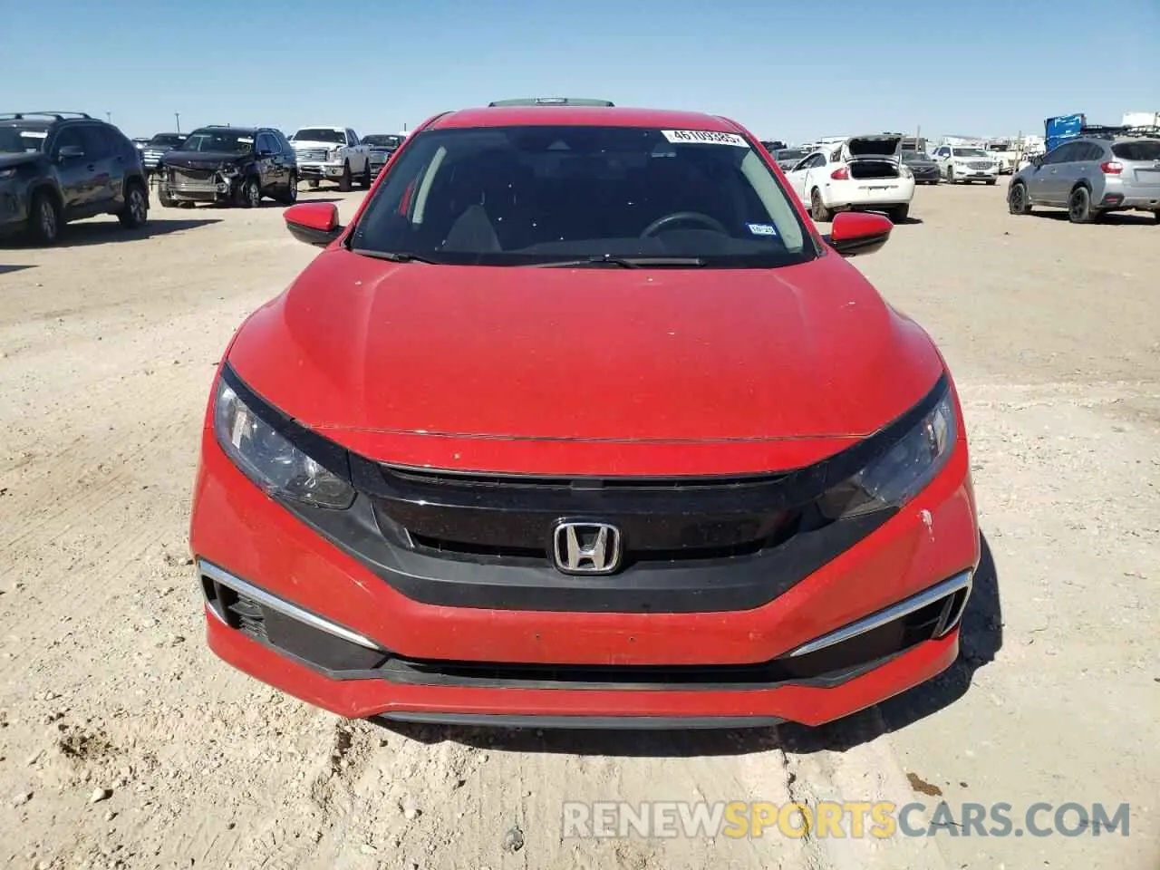 5 Photograph of a damaged car 2HGFC2F67MH510096 HONDA CIVIC 2021