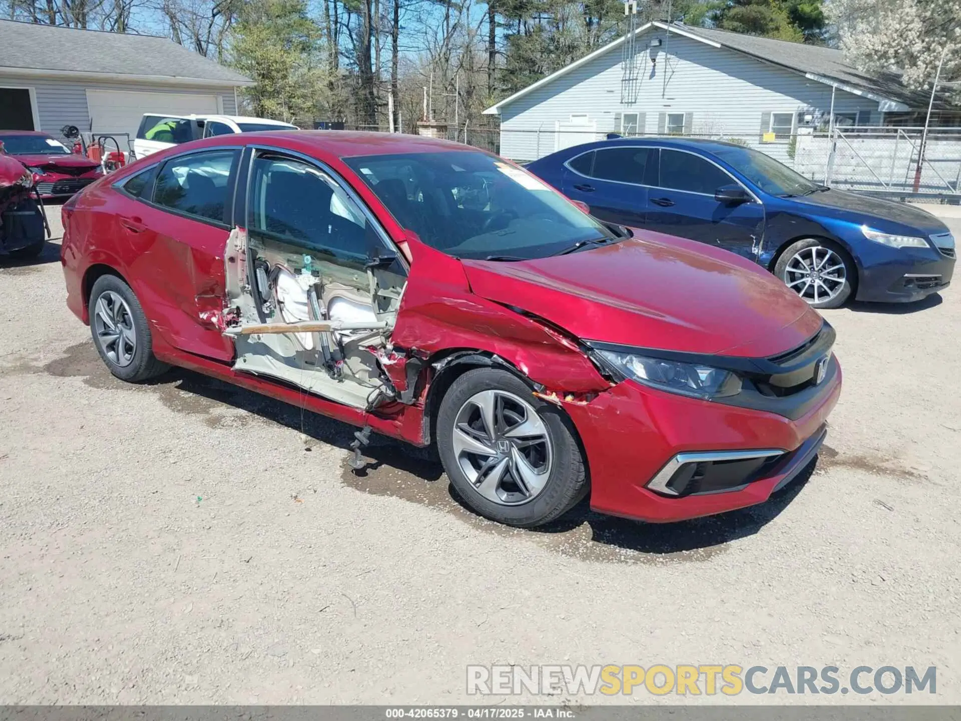 1 Photograph of a damaged car 2HGFC2F67MH511569 HONDA CIVIC 2021