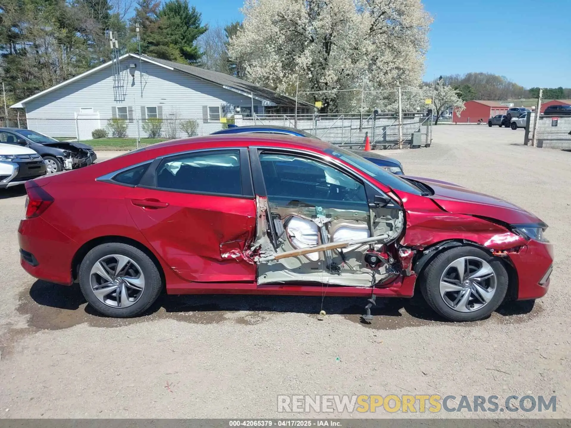 14 Photograph of a damaged car 2HGFC2F67MH511569 HONDA CIVIC 2021