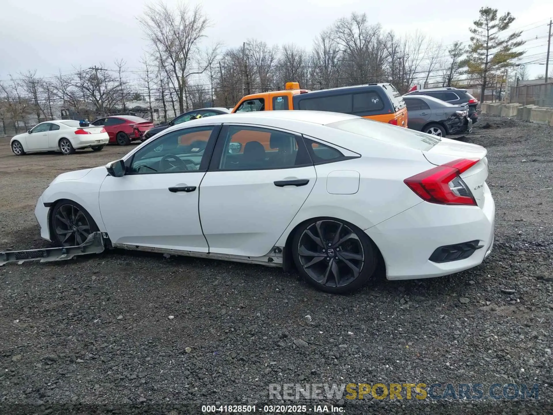 14 Photograph of a damaged car 2HGFC2F67MH514651 HONDA CIVIC 2021