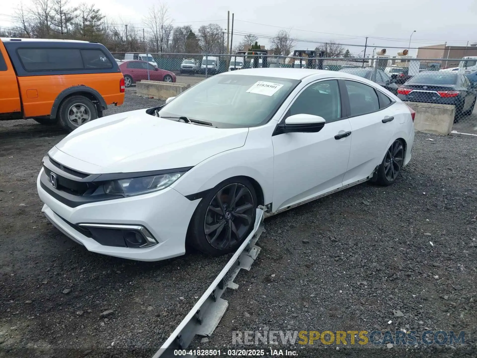 2 Photograph of a damaged car 2HGFC2F67MH514651 HONDA CIVIC 2021