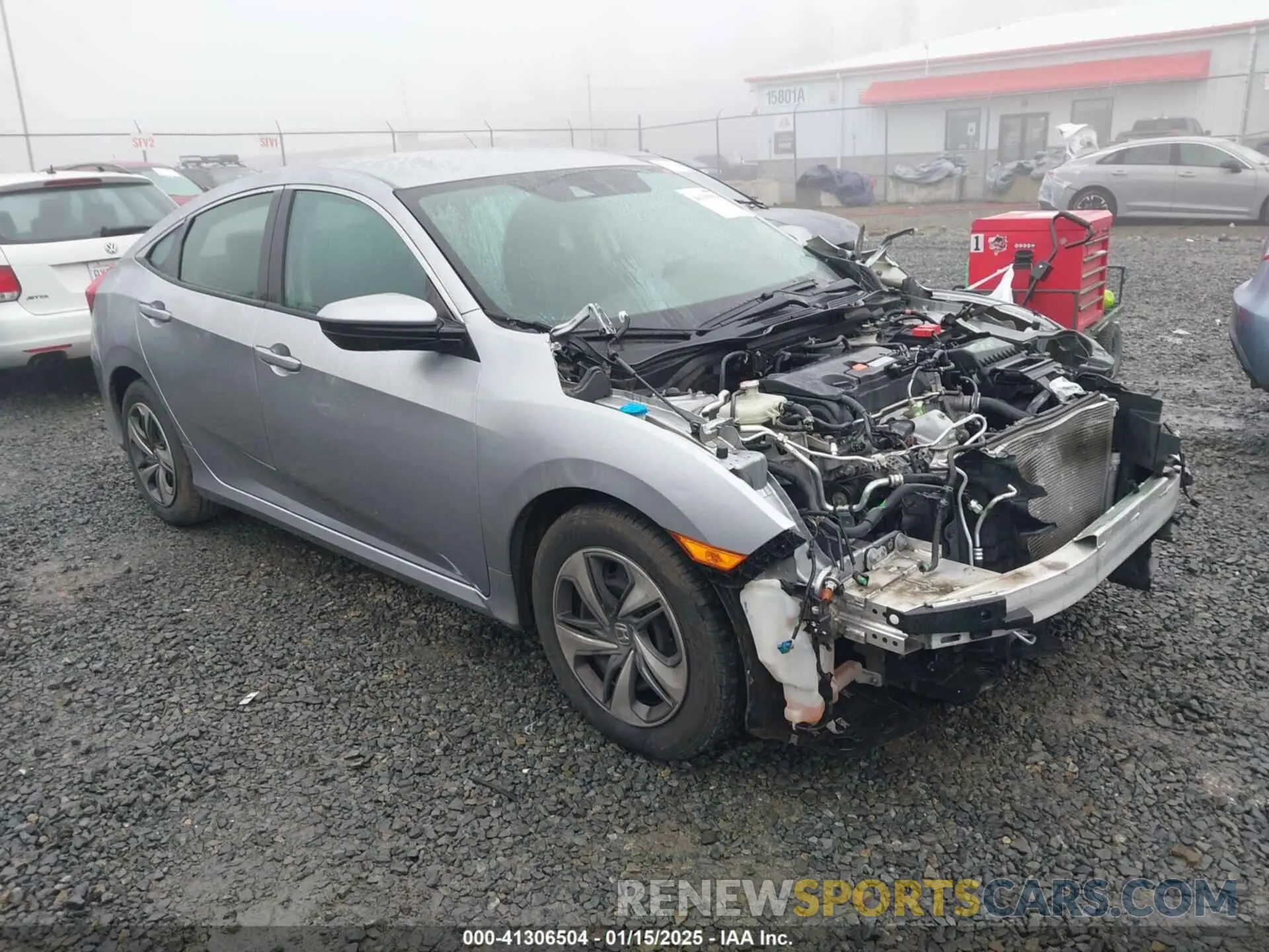 1 Photograph of a damaged car 2HGFC2F67MH515153 HONDA CIVIC 2021