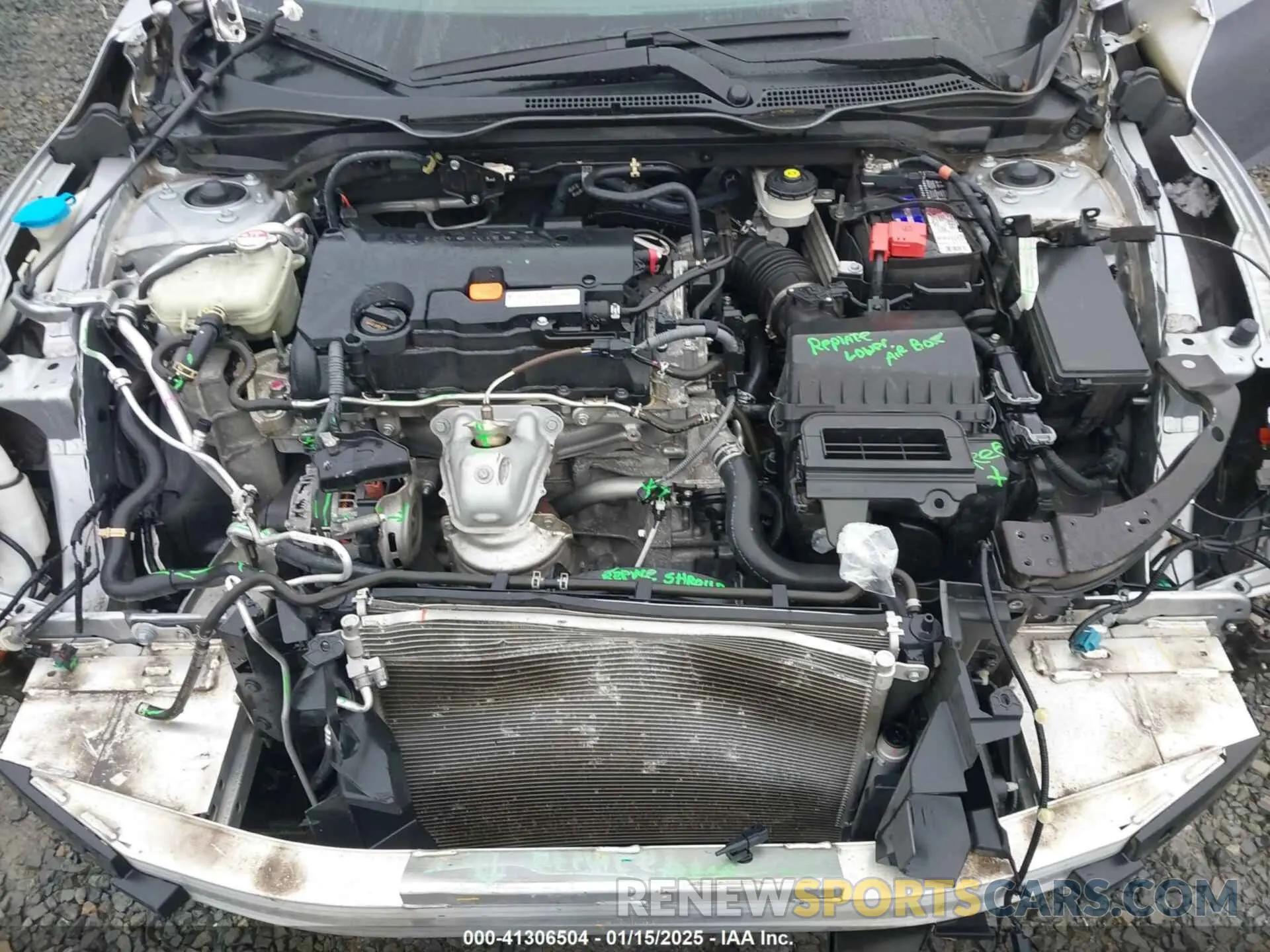 10 Photograph of a damaged car 2HGFC2F67MH515153 HONDA CIVIC 2021