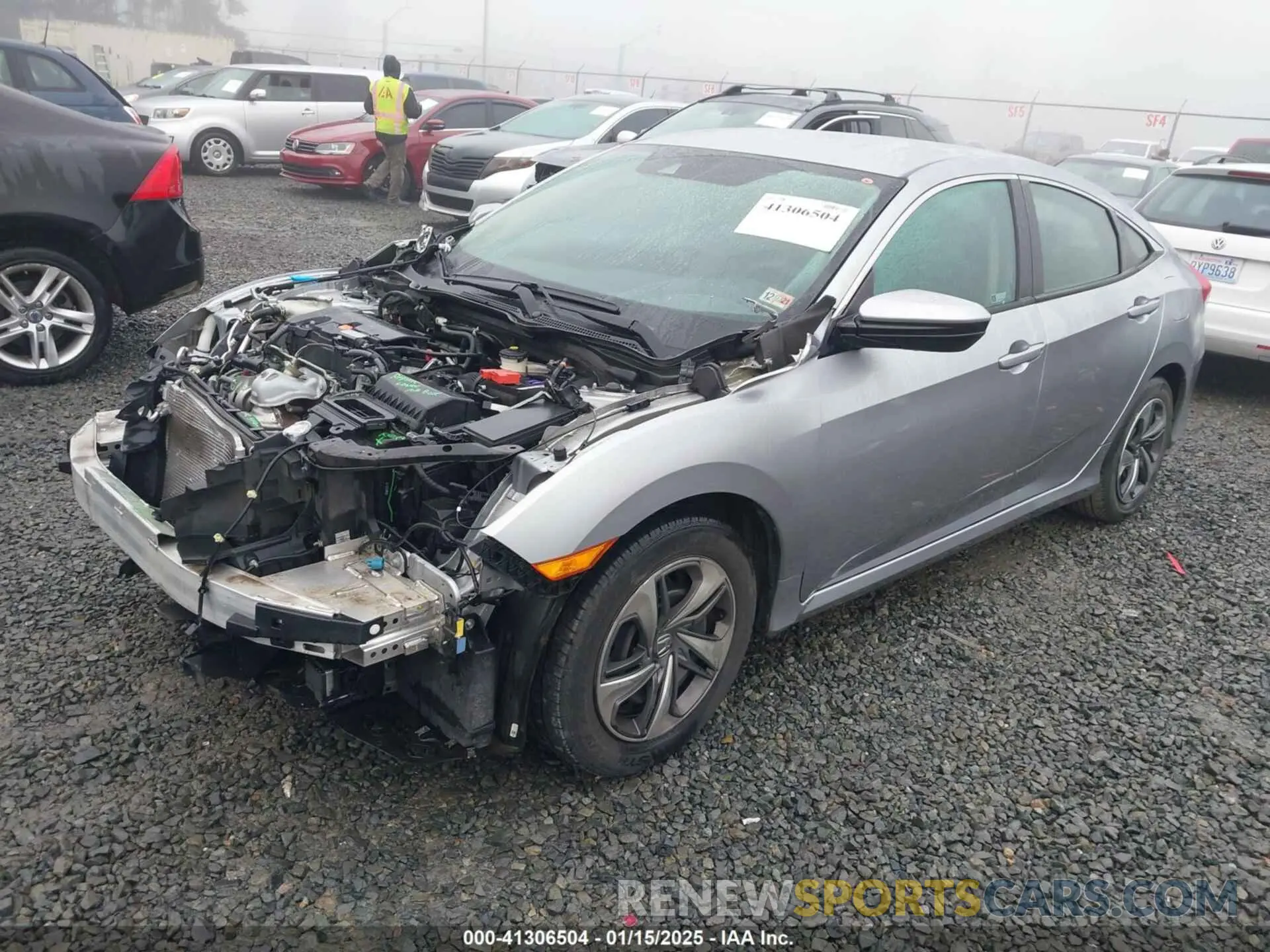 2 Photograph of a damaged car 2HGFC2F67MH515153 HONDA CIVIC 2021