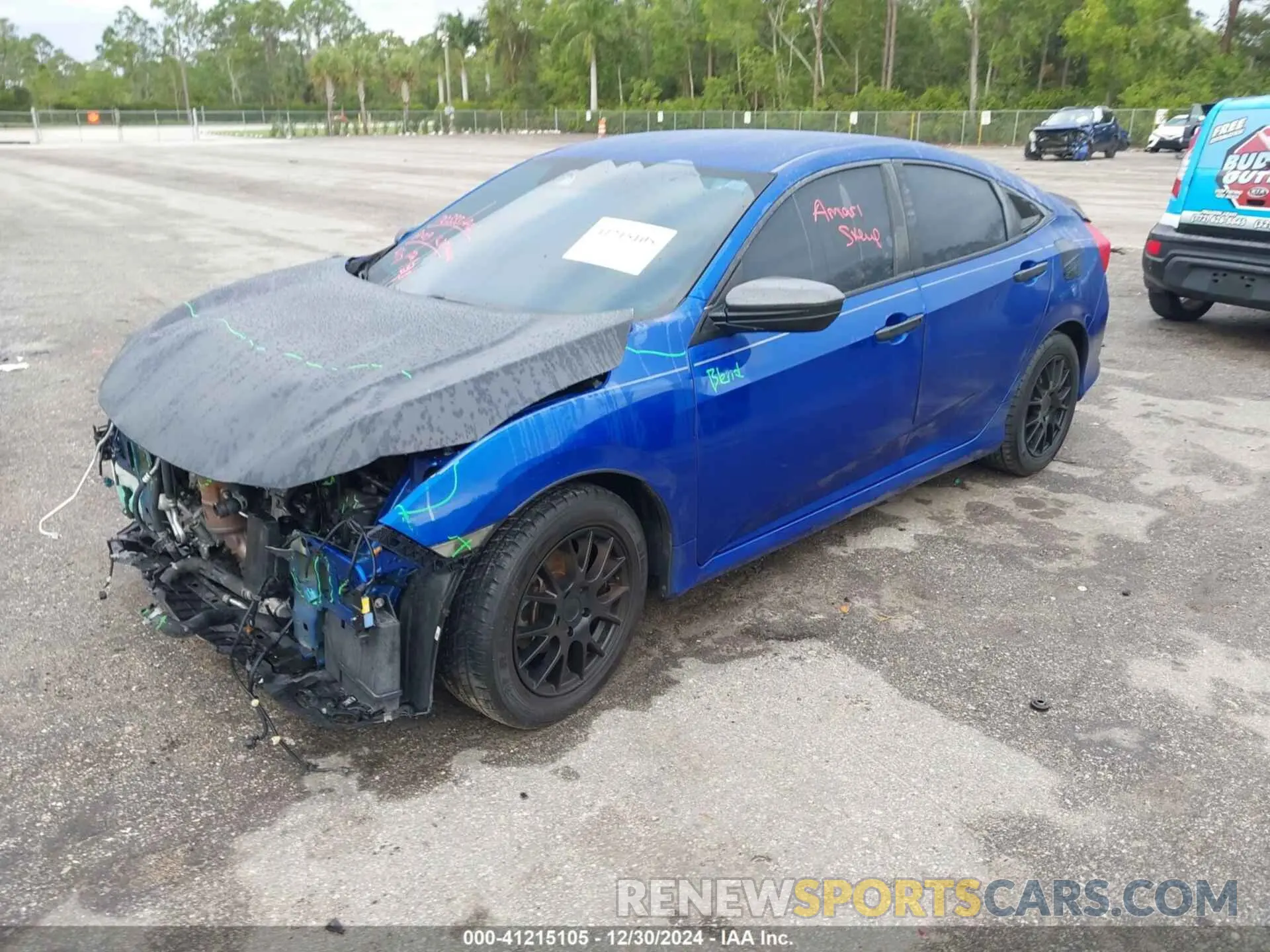 2 Photograph of a damaged car 2HGFC2F67MH534687 HONDA CIVIC 2021
