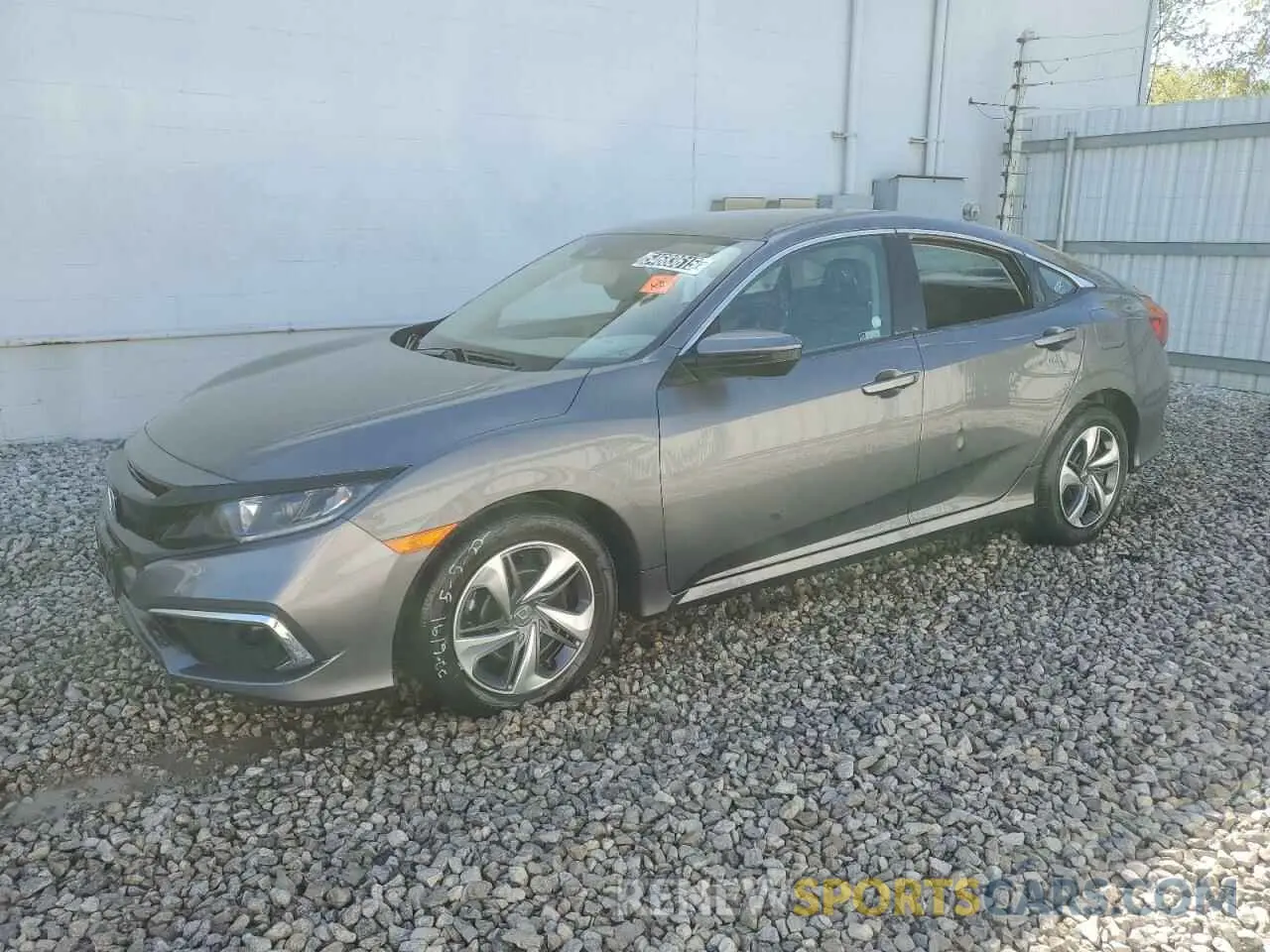 1 Photograph of a damaged car 2HGFC2F67MH548198 HONDA CIVIC 2021