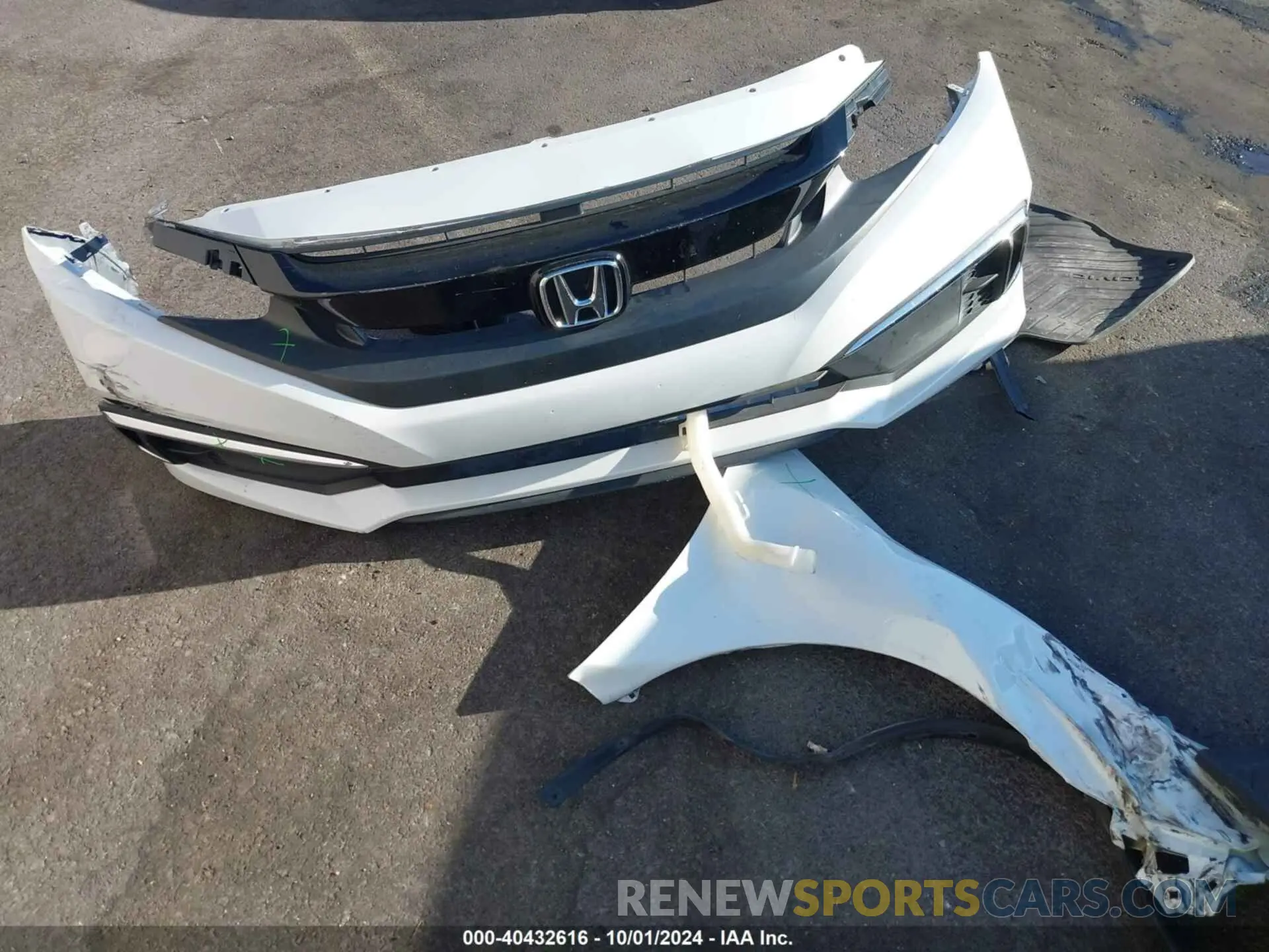 12 Photograph of a damaged car 2HGFC2F67MH551800 HONDA CIVIC 2021