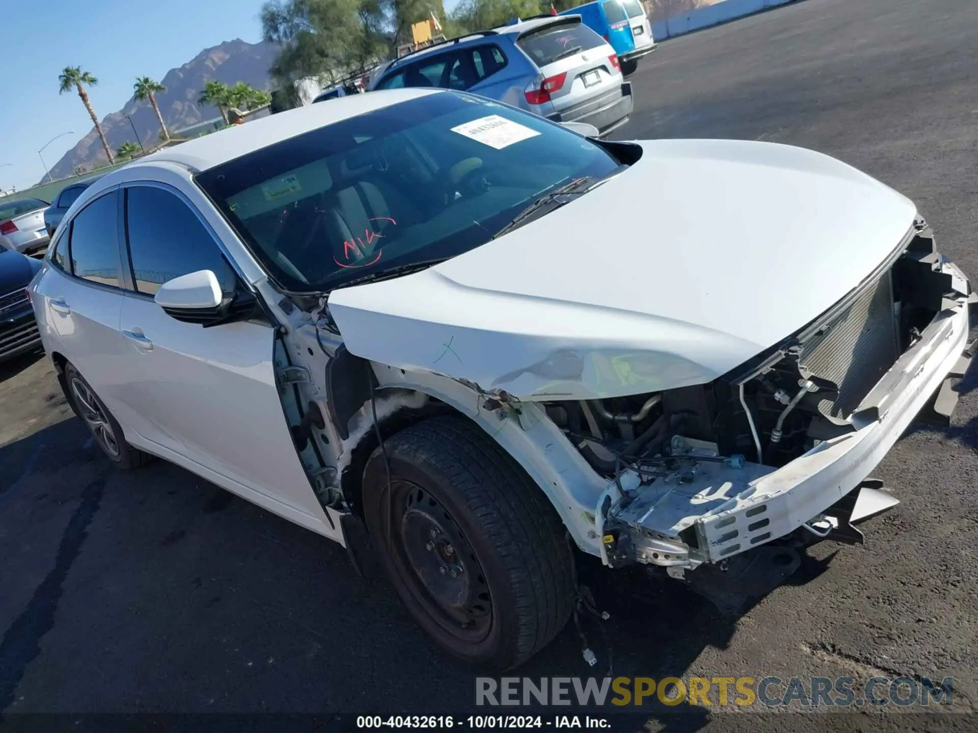18 Photograph of a damaged car 2HGFC2F67MH551800 HONDA CIVIC 2021