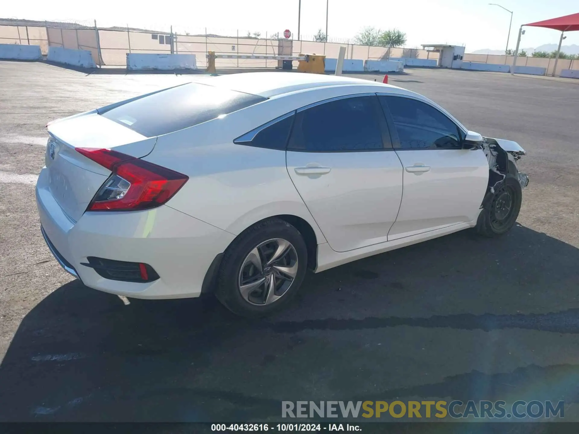 4 Photograph of a damaged car 2HGFC2F67MH551800 HONDA CIVIC 2021