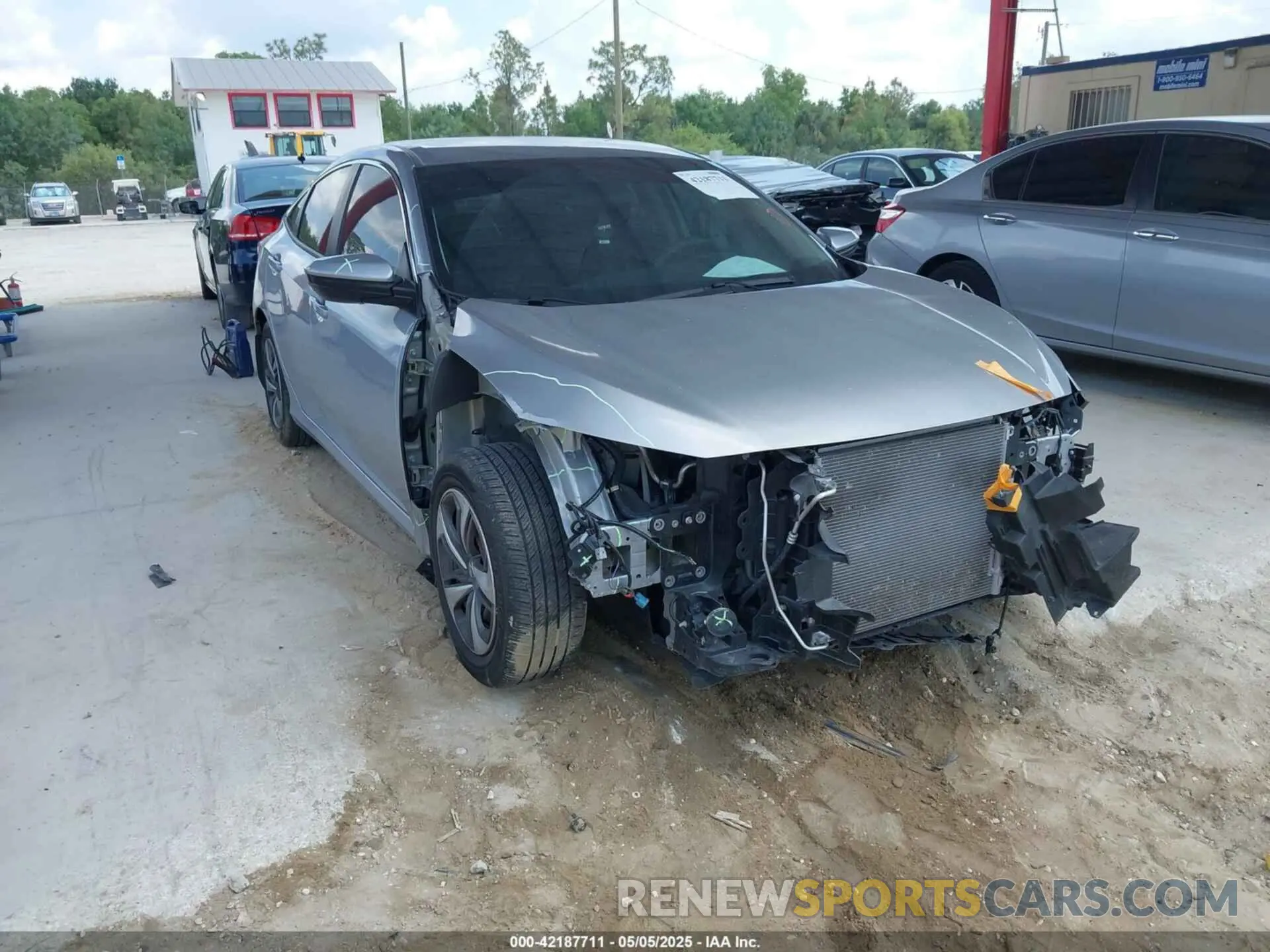 1 Photograph of a damaged car 2HGFC2F67MH552171 HONDA CIVIC 2021