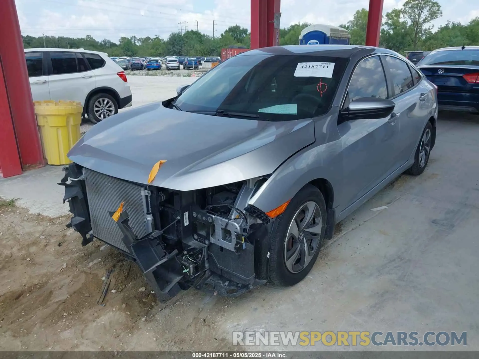 2 Photograph of a damaged car 2HGFC2F67MH552171 HONDA CIVIC 2021