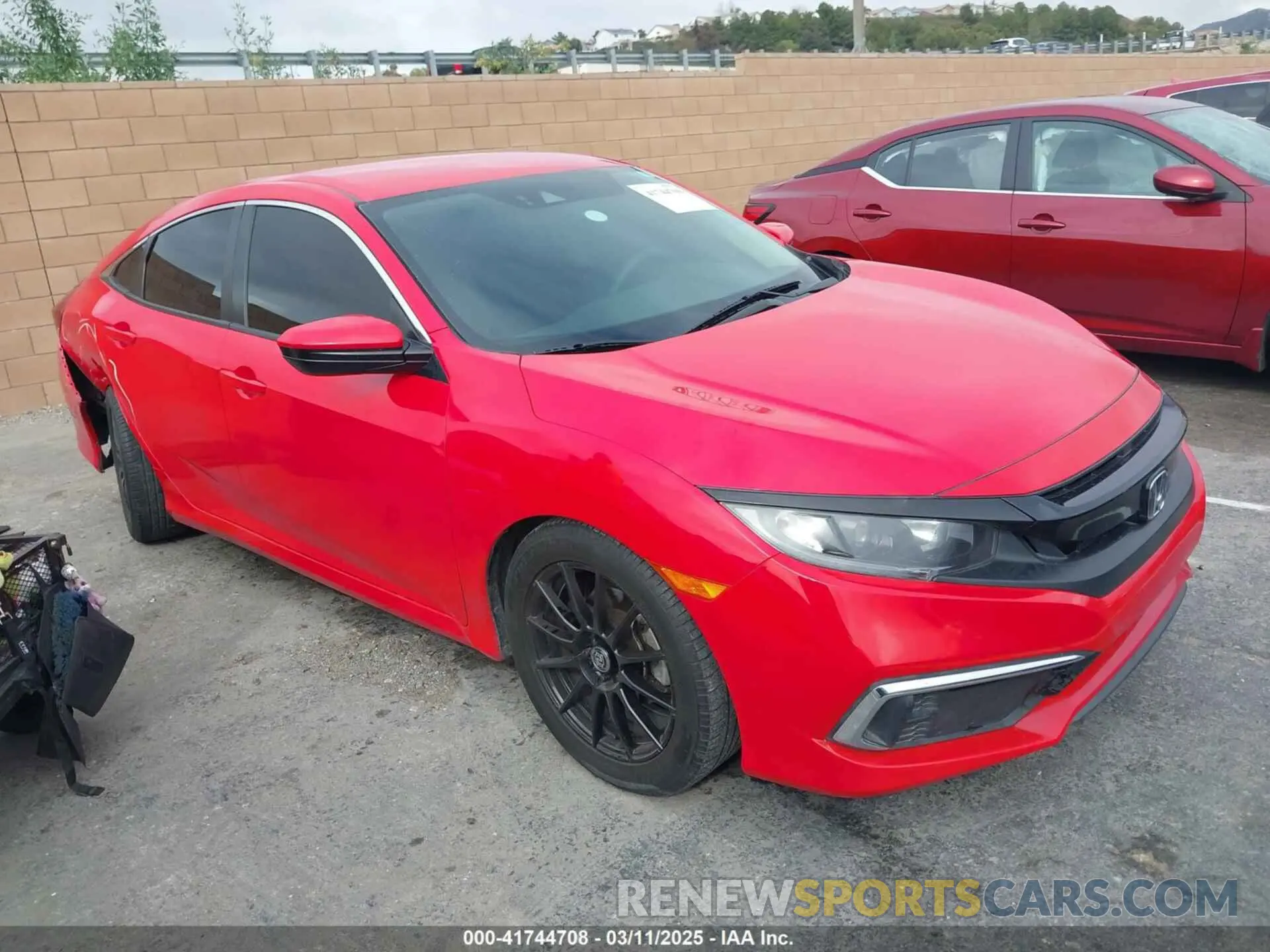1 Photograph of a damaged car 2HGFC2F67MH559718 HONDA CIVIC 2021