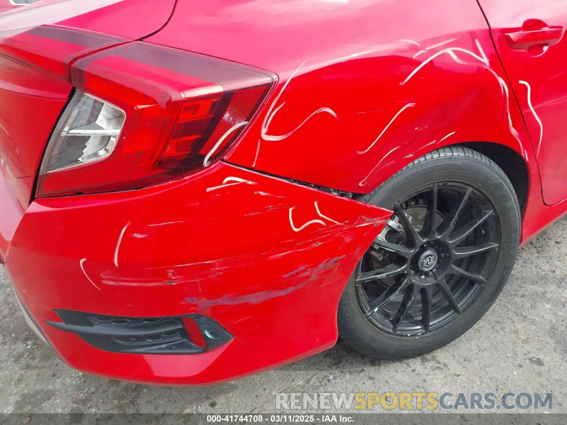 6 Photograph of a damaged car 2HGFC2F67MH559718 HONDA CIVIC 2021