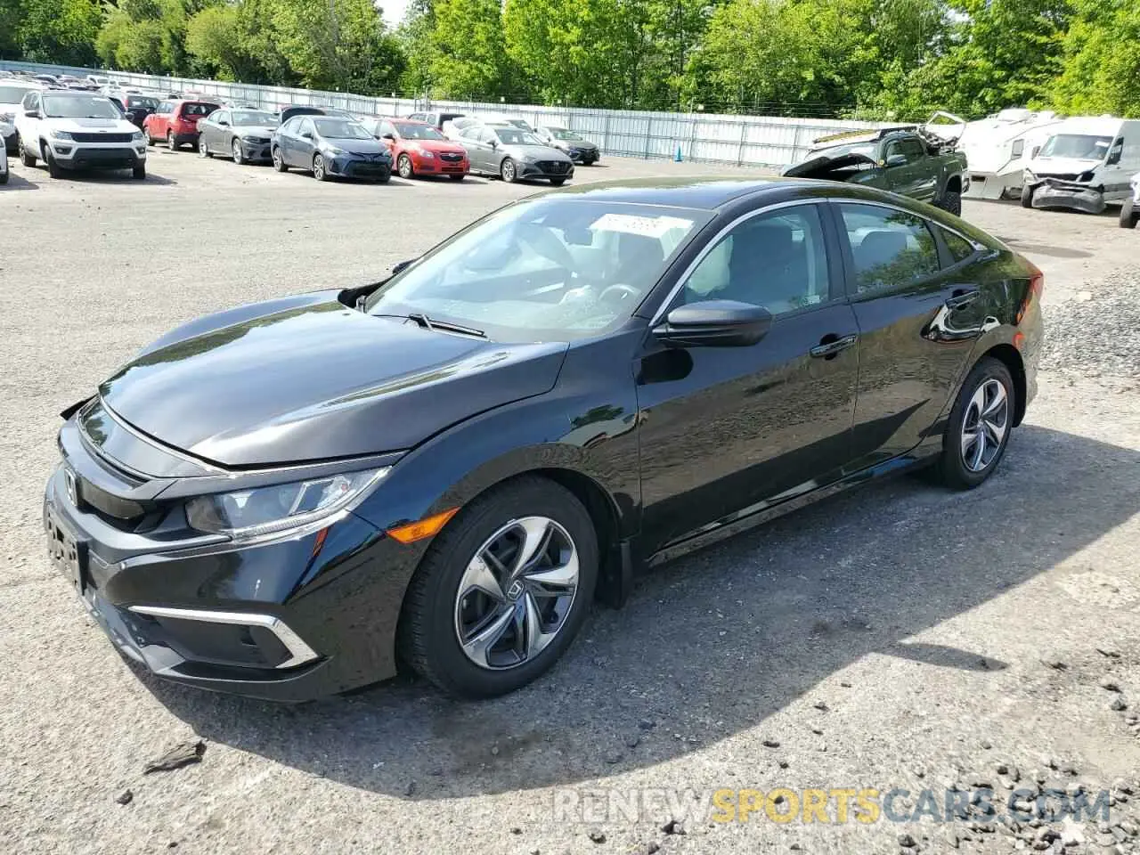 1 Photograph of a damaged car 2HGFC2F67MH559783 HONDA CIVIC 2021