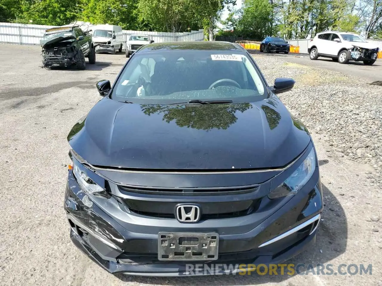 5 Photograph of a damaged car 2HGFC2F67MH559783 HONDA CIVIC 2021