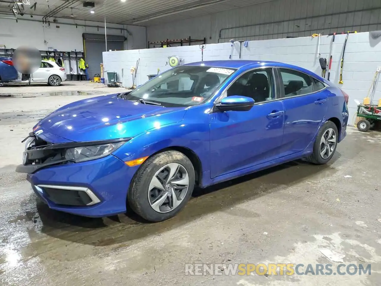 1 Photograph of a damaged car 2HGFC2F68MH518109 HONDA CIVIC 2021