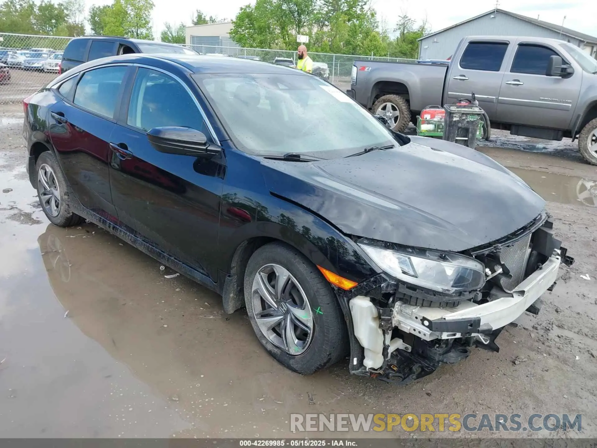 1 Photograph of a damaged car 2HGFC2F68MH526372 HONDA CIVIC 2021