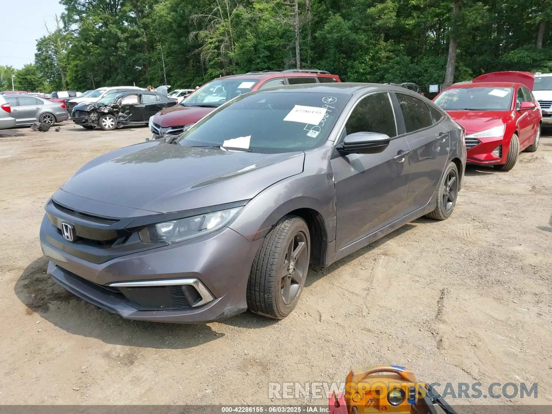 2 Photograph of a damaged car 2HGFC2F68MH538649 HONDA CIVIC 2021
