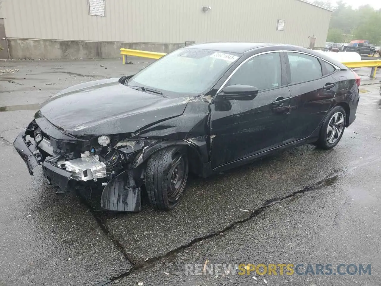 1 Photograph of a damaged car 2HGFC2F68MH543446 HONDA CIVIC 2021