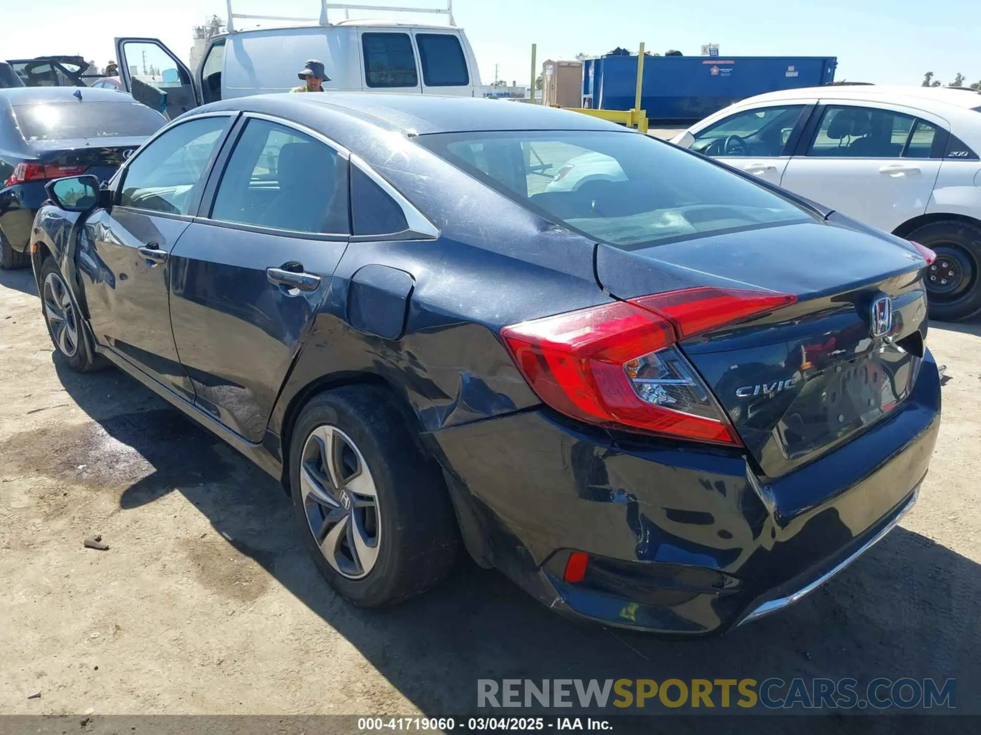 3 Photograph of a damaged car 2HGFC2F68MH547304 HONDA CIVIC 2021