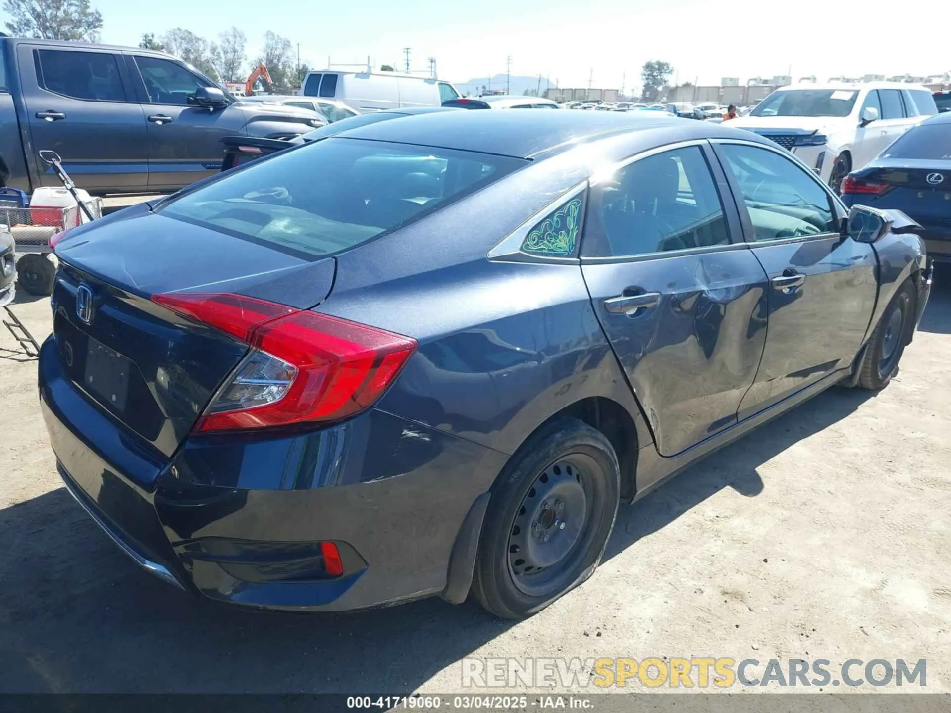4 Photograph of a damaged car 2HGFC2F68MH547304 HONDA CIVIC 2021