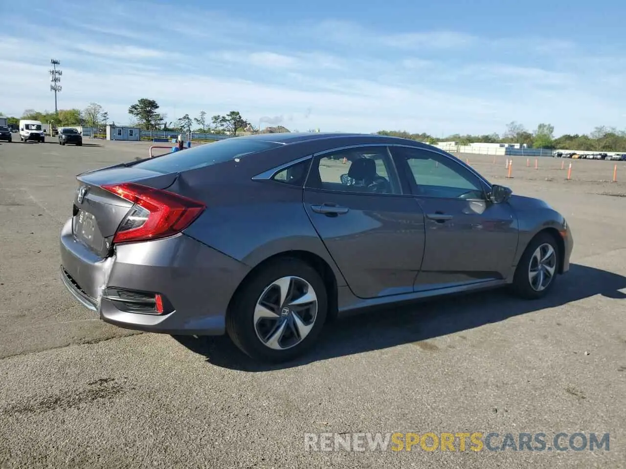 3 Photograph of a damaged car 2HGFC2F68MH555435 HONDA CIVIC 2021