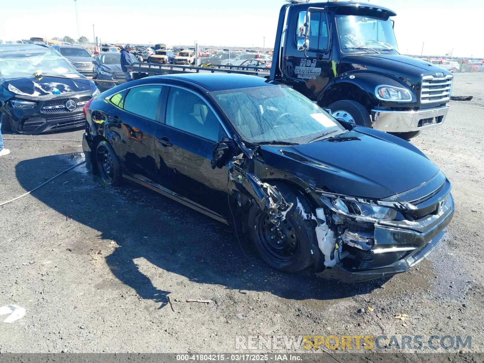 1 Photograph of a damaged car 2HGFC2F69MH504557 HONDA CIVIC 2021