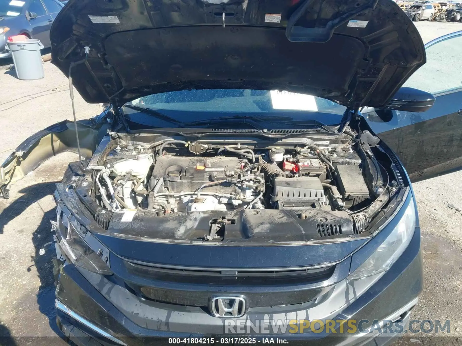 10 Photograph of a damaged car 2HGFC2F69MH504557 HONDA CIVIC 2021