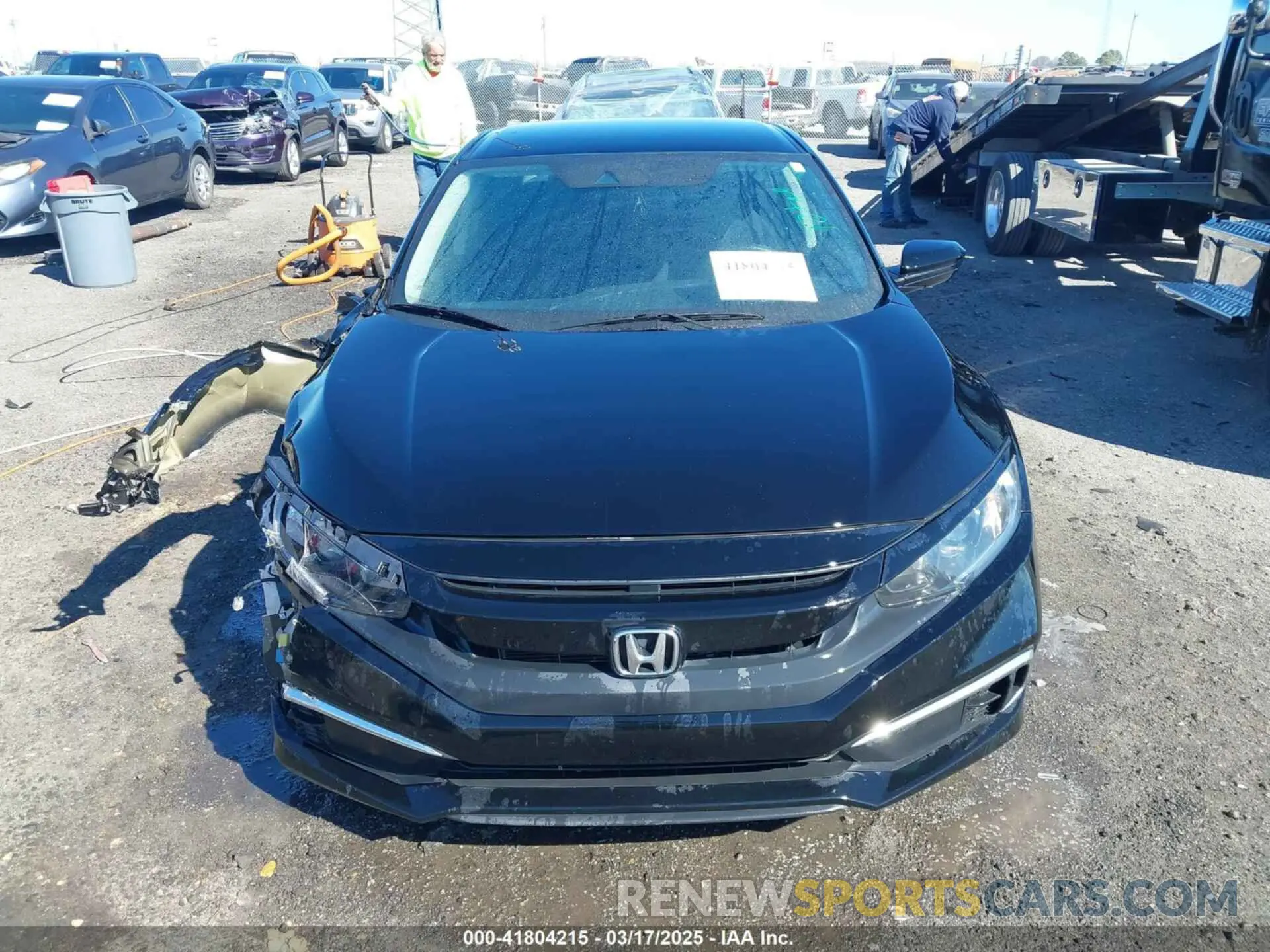12 Photograph of a damaged car 2HGFC2F69MH504557 HONDA CIVIC 2021