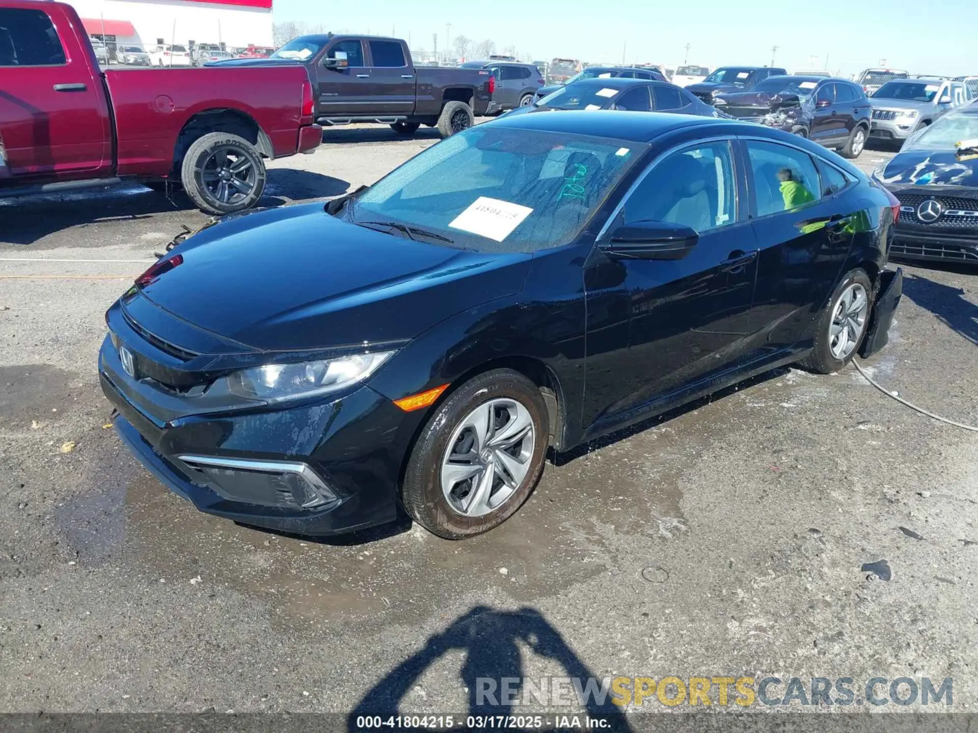 2 Photograph of a damaged car 2HGFC2F69MH504557 HONDA CIVIC 2021