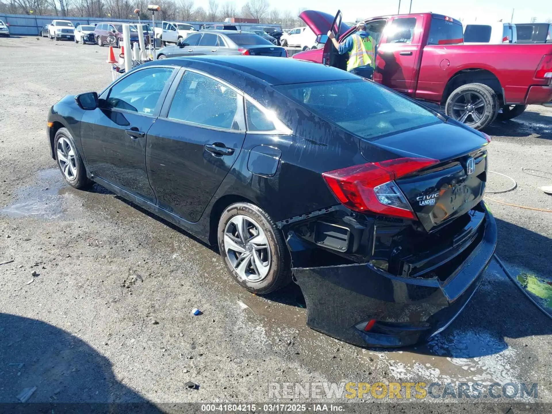 3 Photograph of a damaged car 2HGFC2F69MH504557 HONDA CIVIC 2021